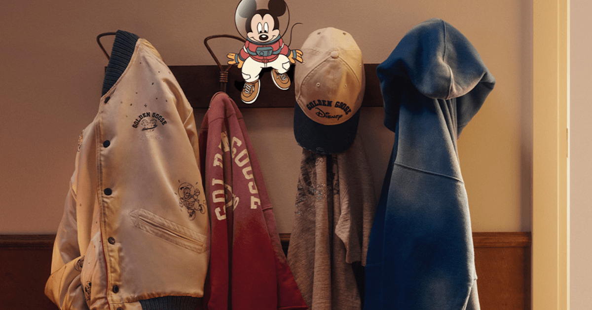 Disney and Golden Goose Team Up for Mickey & Friends Collection and Global Customization Tour
