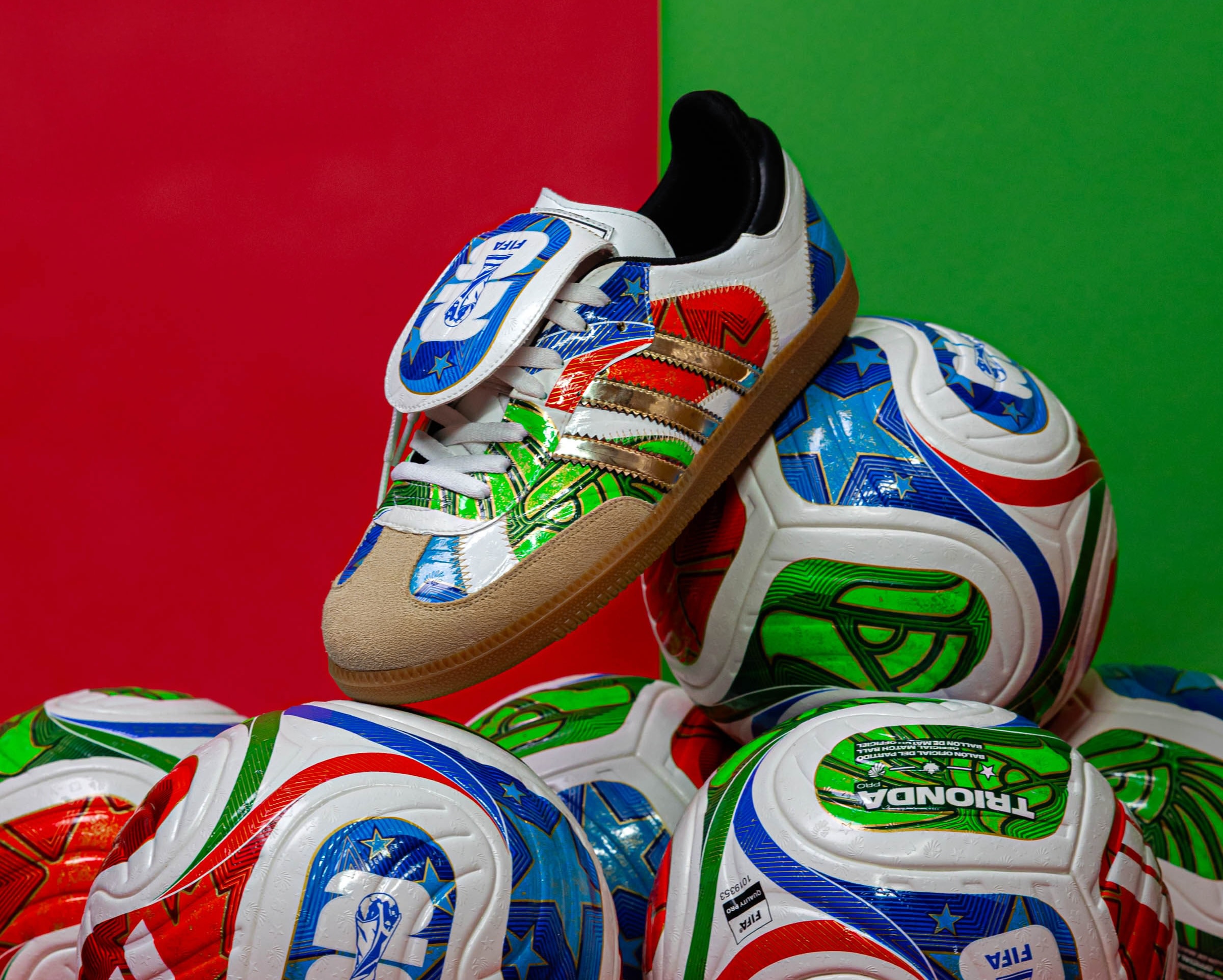 This Adidas Samba Was Made From the 2026 World Cup Game Ball
