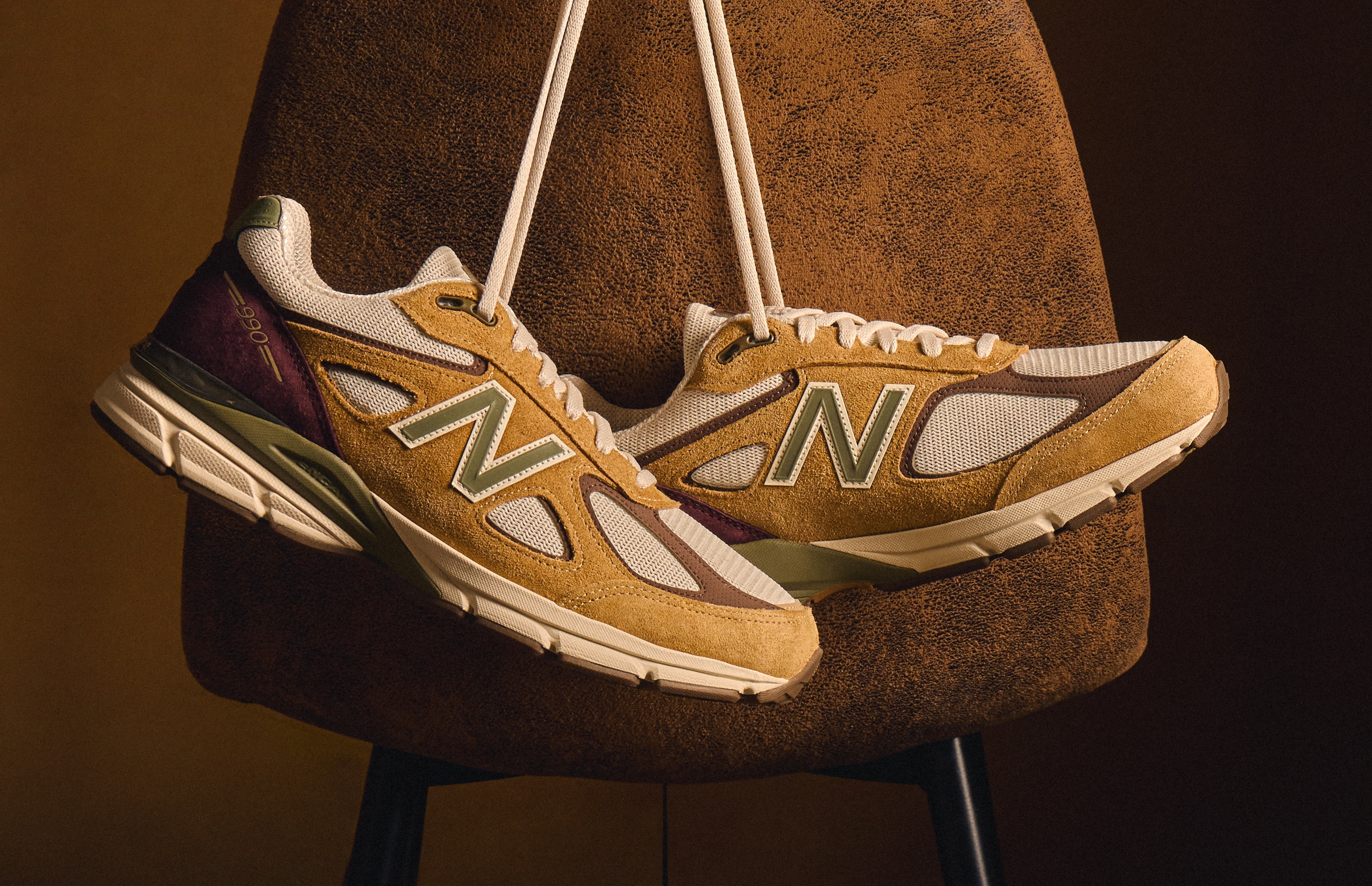 Concepts x New Balance 990v4 'Patina'