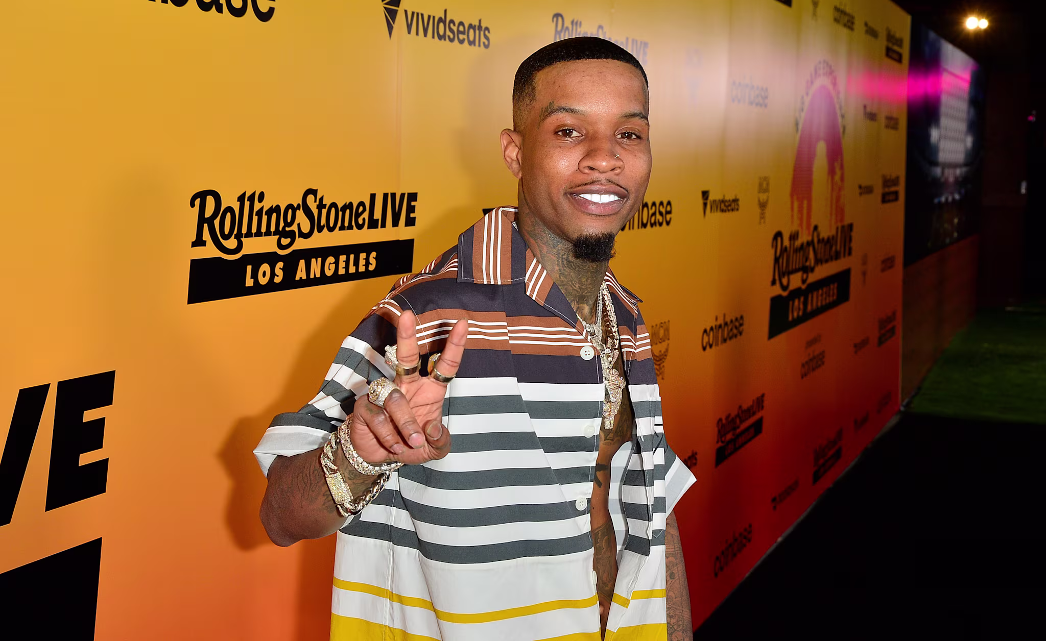Tory Lanez at the Rolling Stone Live Big Game Experience