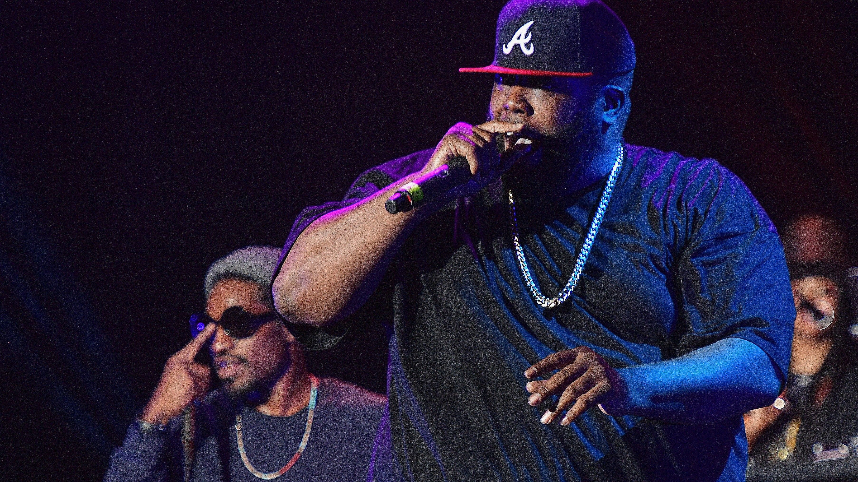 (L-R) André 3000 and Killer Mike.