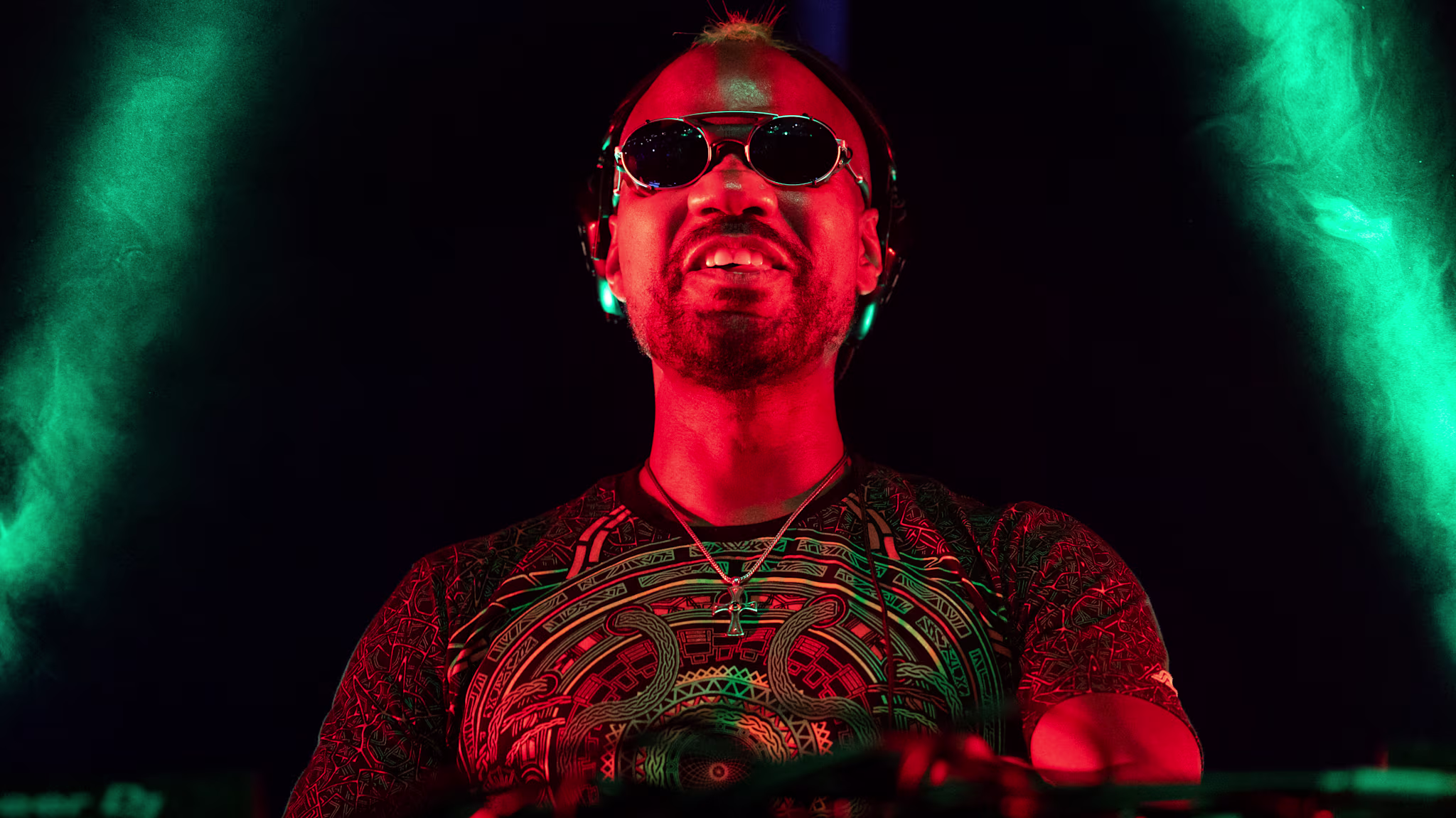 Green Velvet performs on stage during Festival X on December 4, 2022 in Perth, Australia.