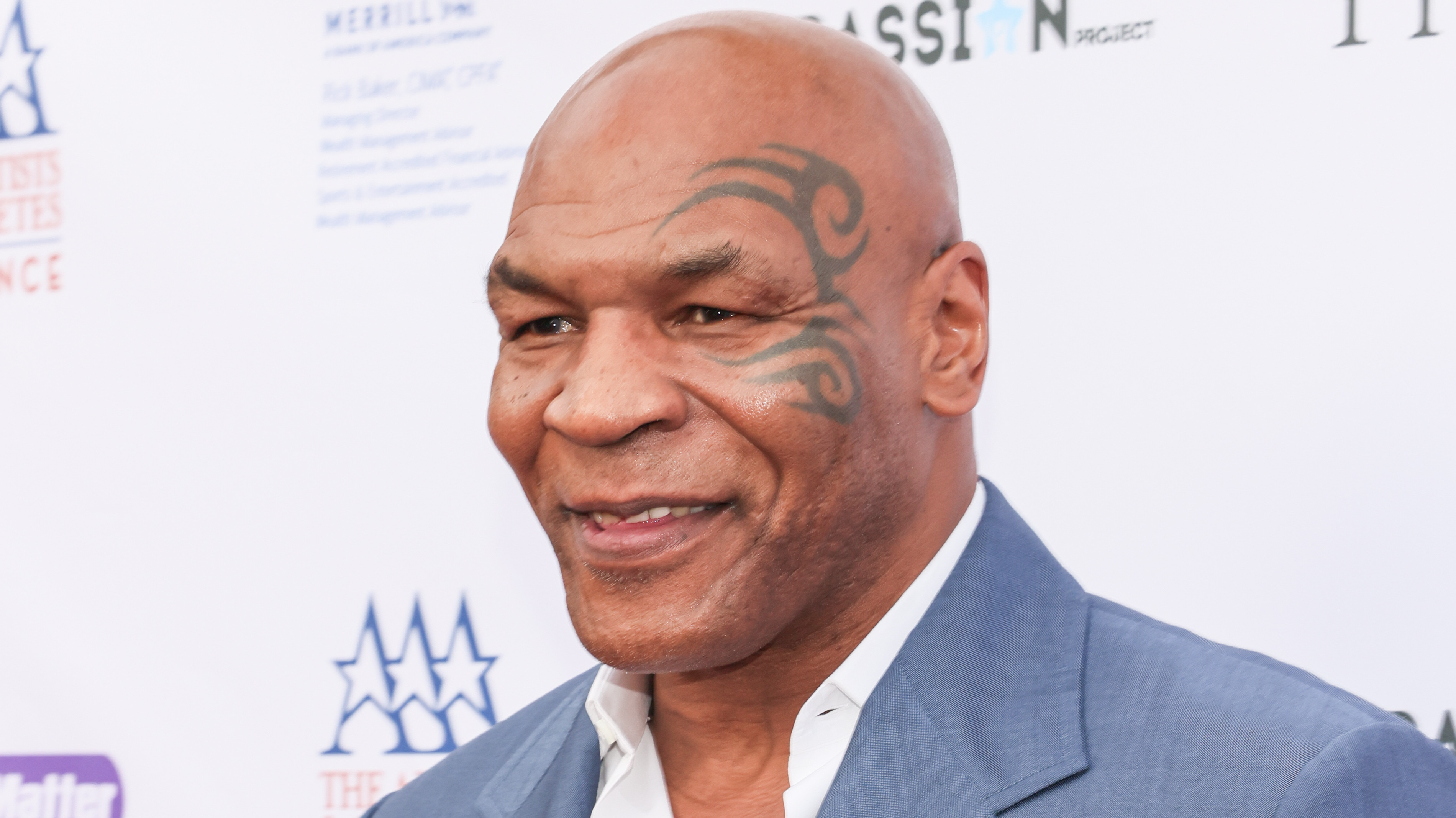 Mike Tyson attends the "We2Matter" annual fundraiser gala at the Taglyan Complex on August 12, 2026 in Los Angeles, California. 