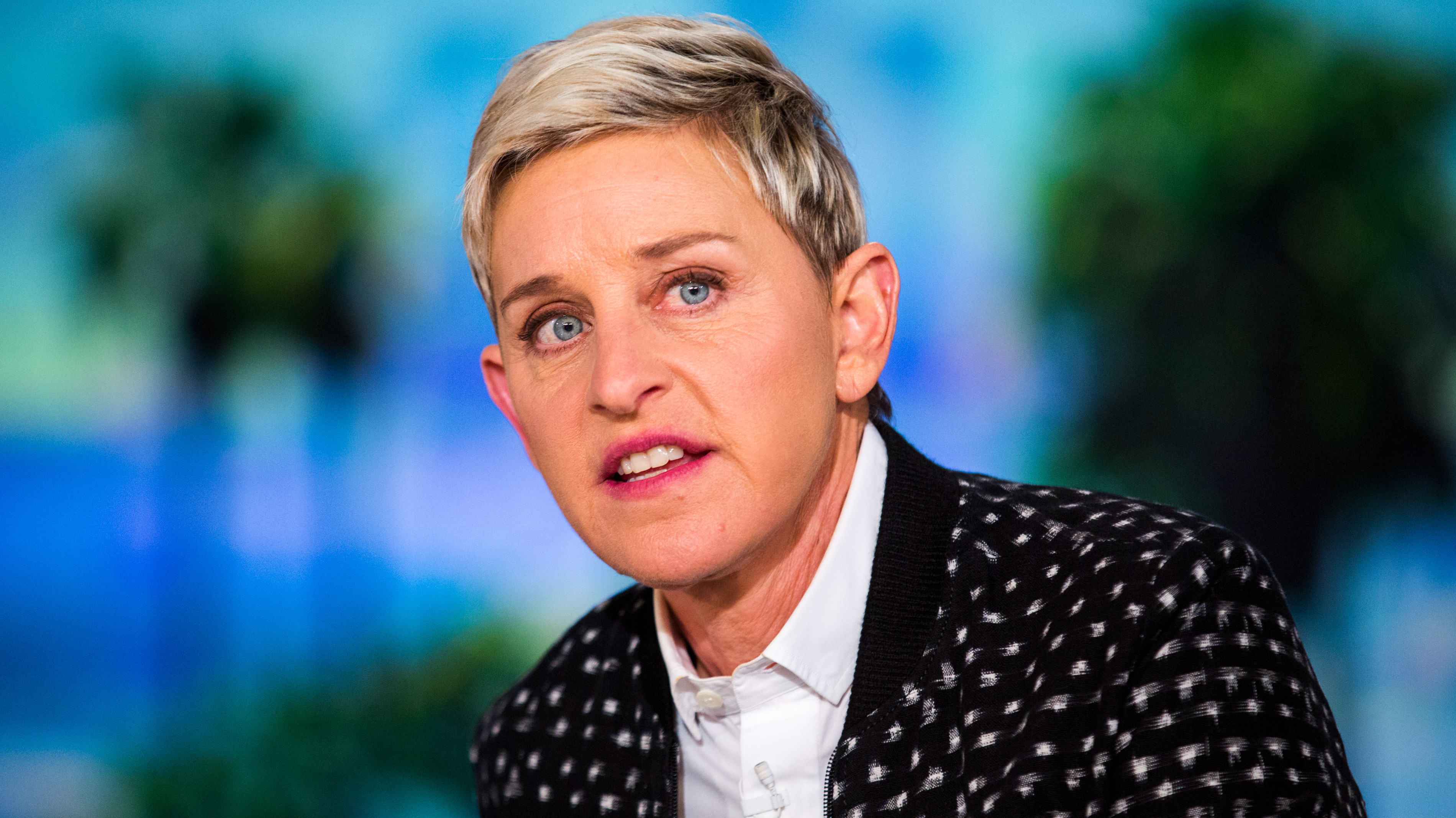 Ellen DeGeneres during a taping of The Ellen DeGeneres Show, May 24, 2016 in Burbank, CA. 