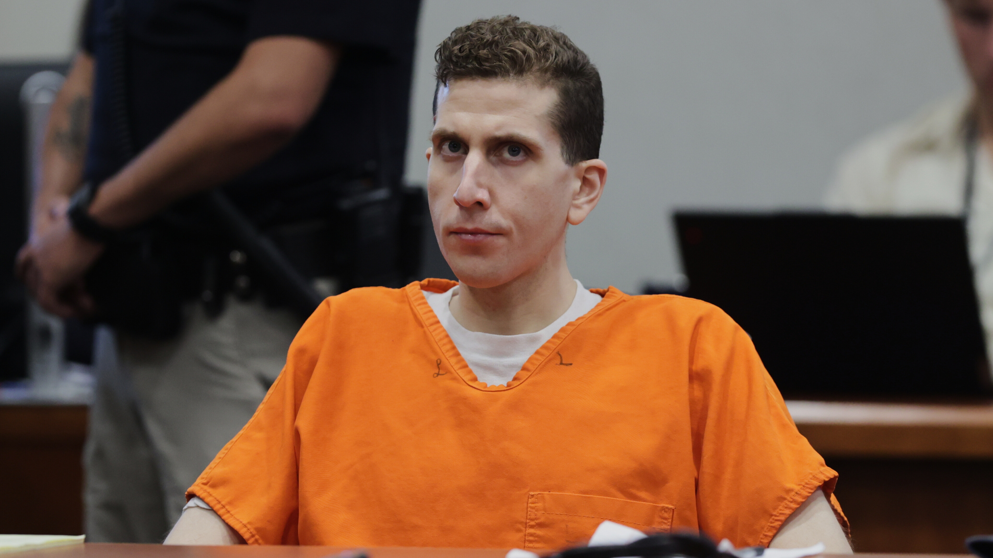 Bryan Kohberger appears at the Ada County Courthouse for his sentencing hearing on July 23, 2025 in Boise, Idaho.