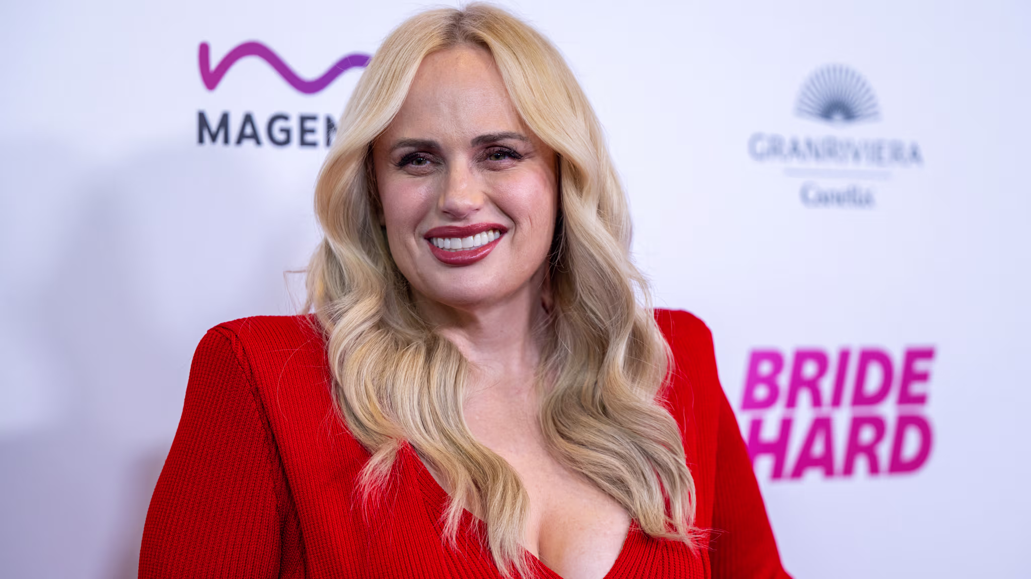 Actress Rebel Wilson attends the Los Angeles Premiere of "Bride Hard" at the DGA Theater Complex