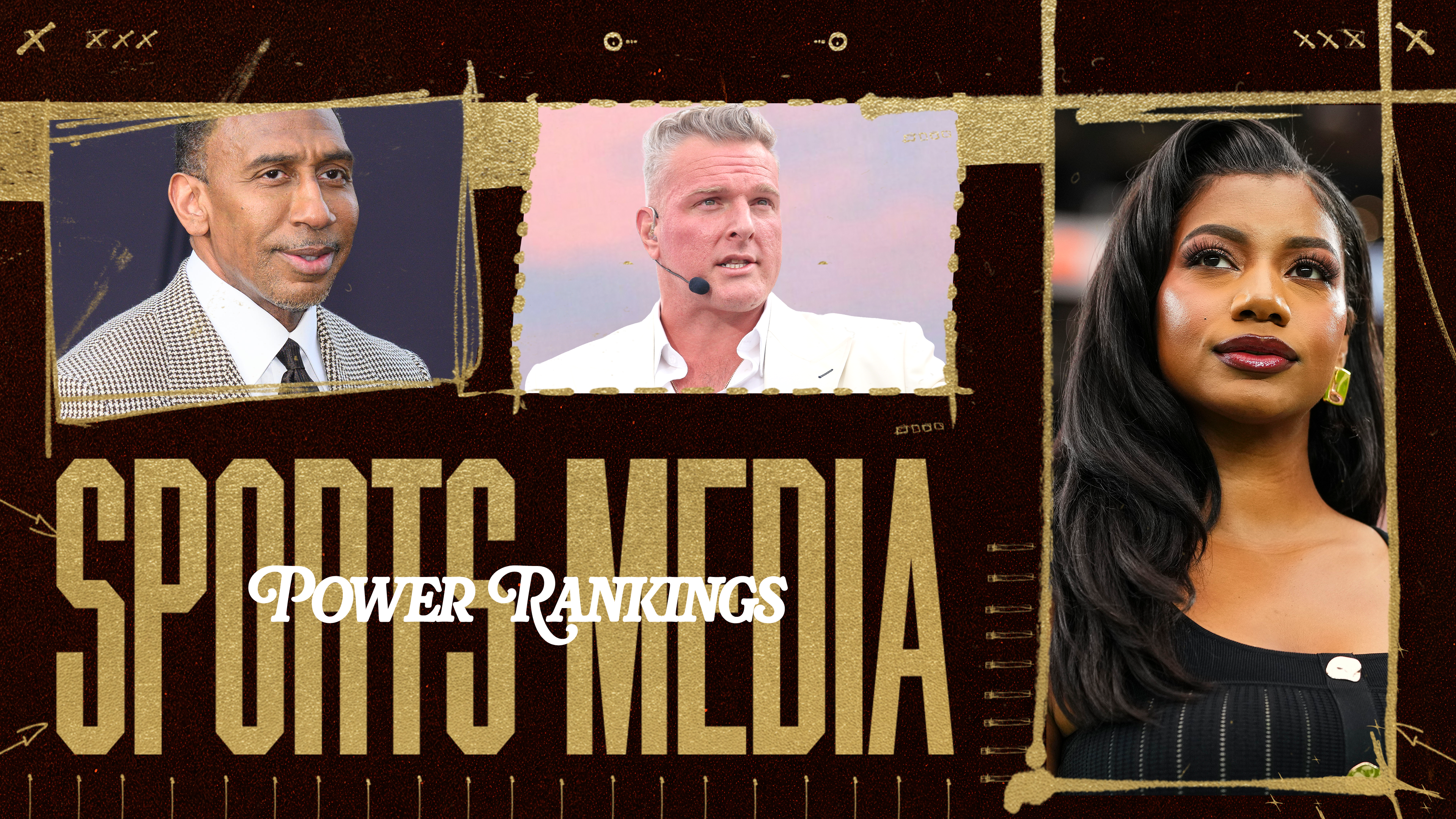 Stephen A. Smith, Pat McAfee, and Taylor Rooks