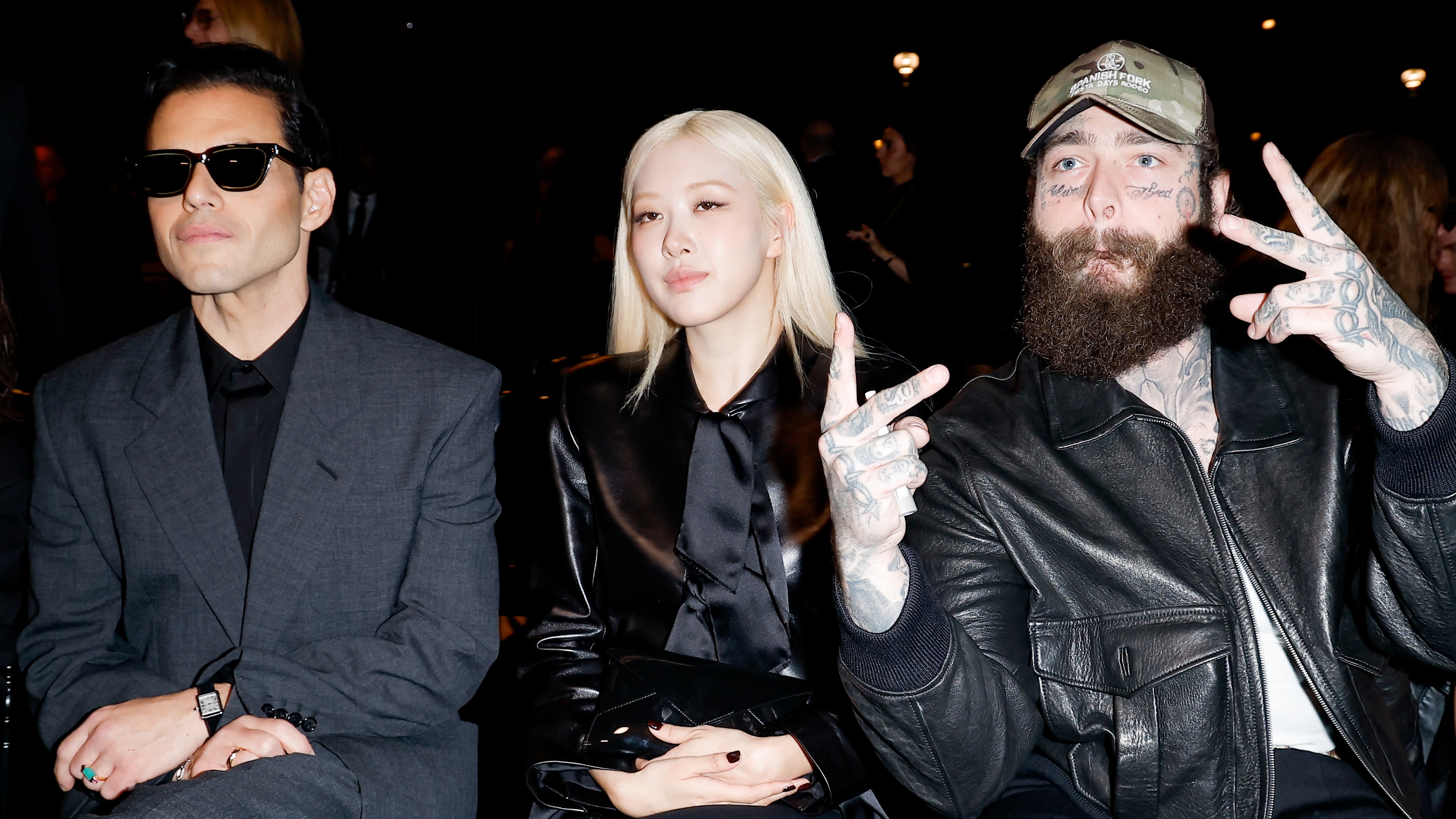 Post Malone, Rosé, and Rami Malek Among Saint Laurent's Celebrity Guests for Paris Fashion Week