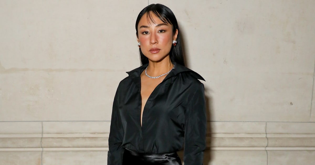 Greta Lee Strips It Back in Jil Sander at Tiffany's Paris Fashion Week Dinner