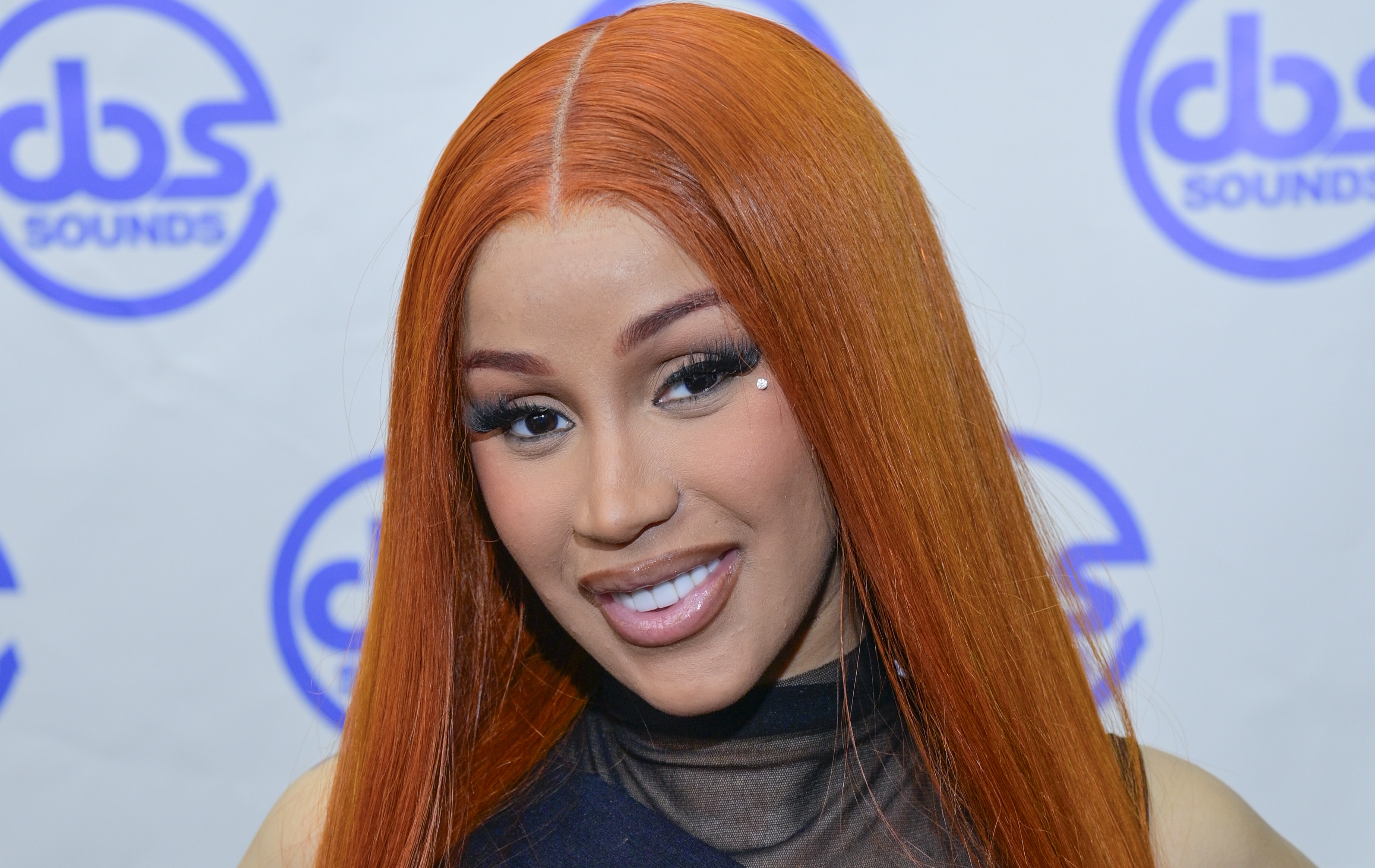  Cardi B attends Cardi B "Am I The Drama" meet and greet at DBS Sounds on September 22, 2025 in Riverdale, Georgia.