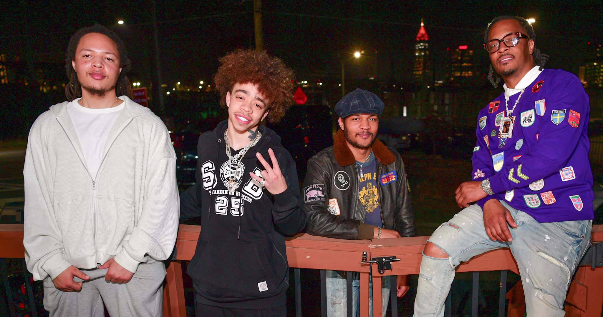 Domani Harris, King Harris, Messiah Harris, and T.I. 