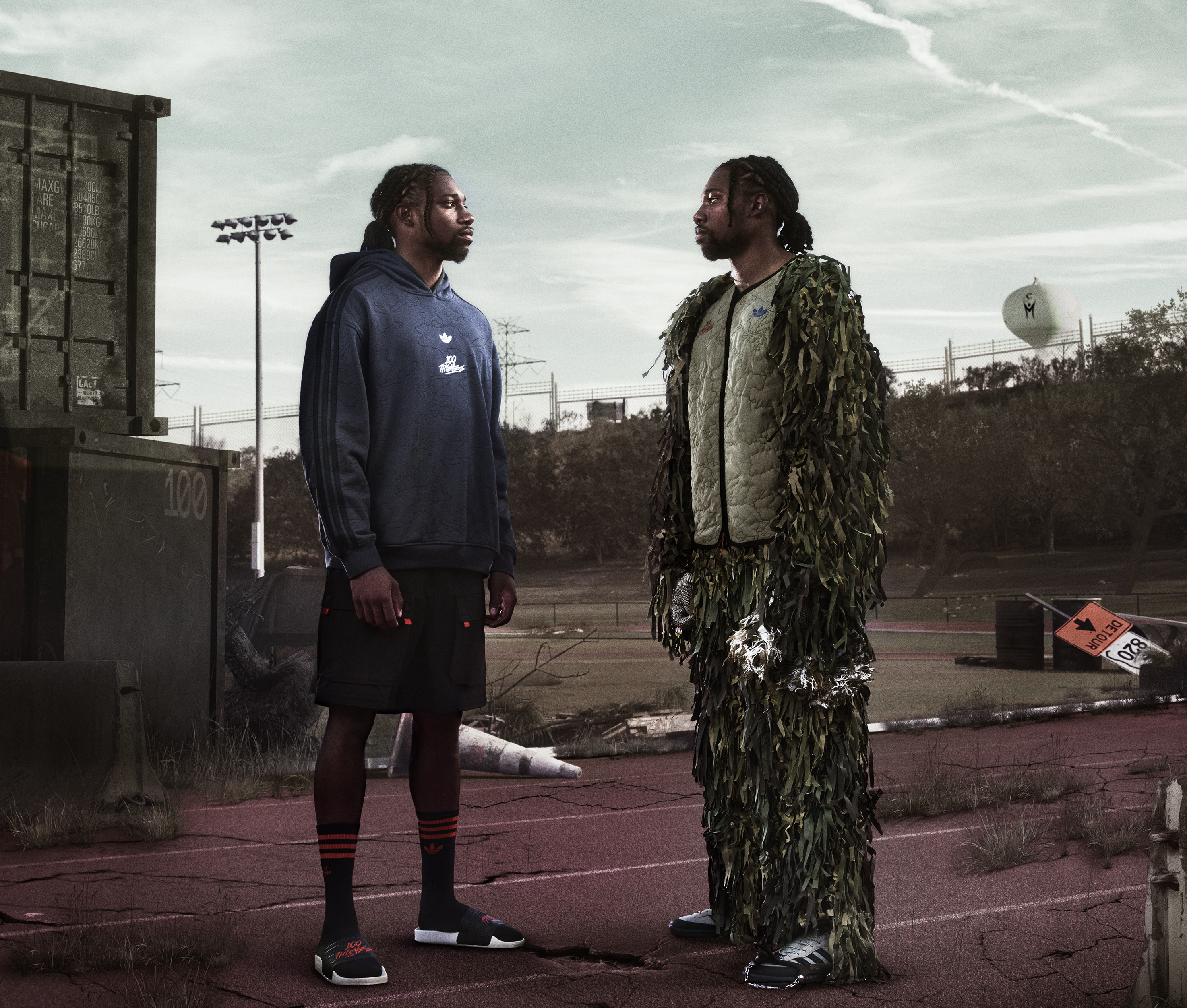 100 Thieves x Adidas Collection