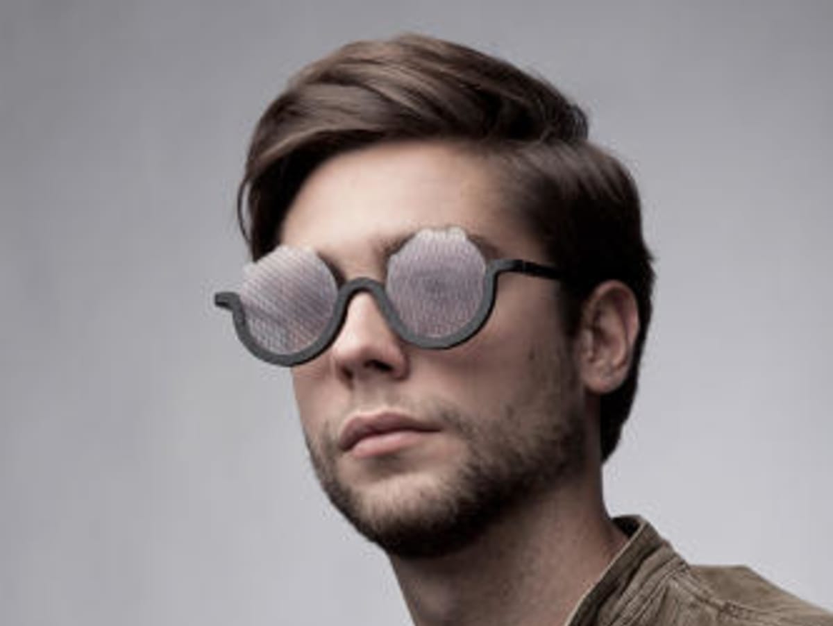These 3D-Printed Sunglasses Were Designed to Simulate an LSD Trip
