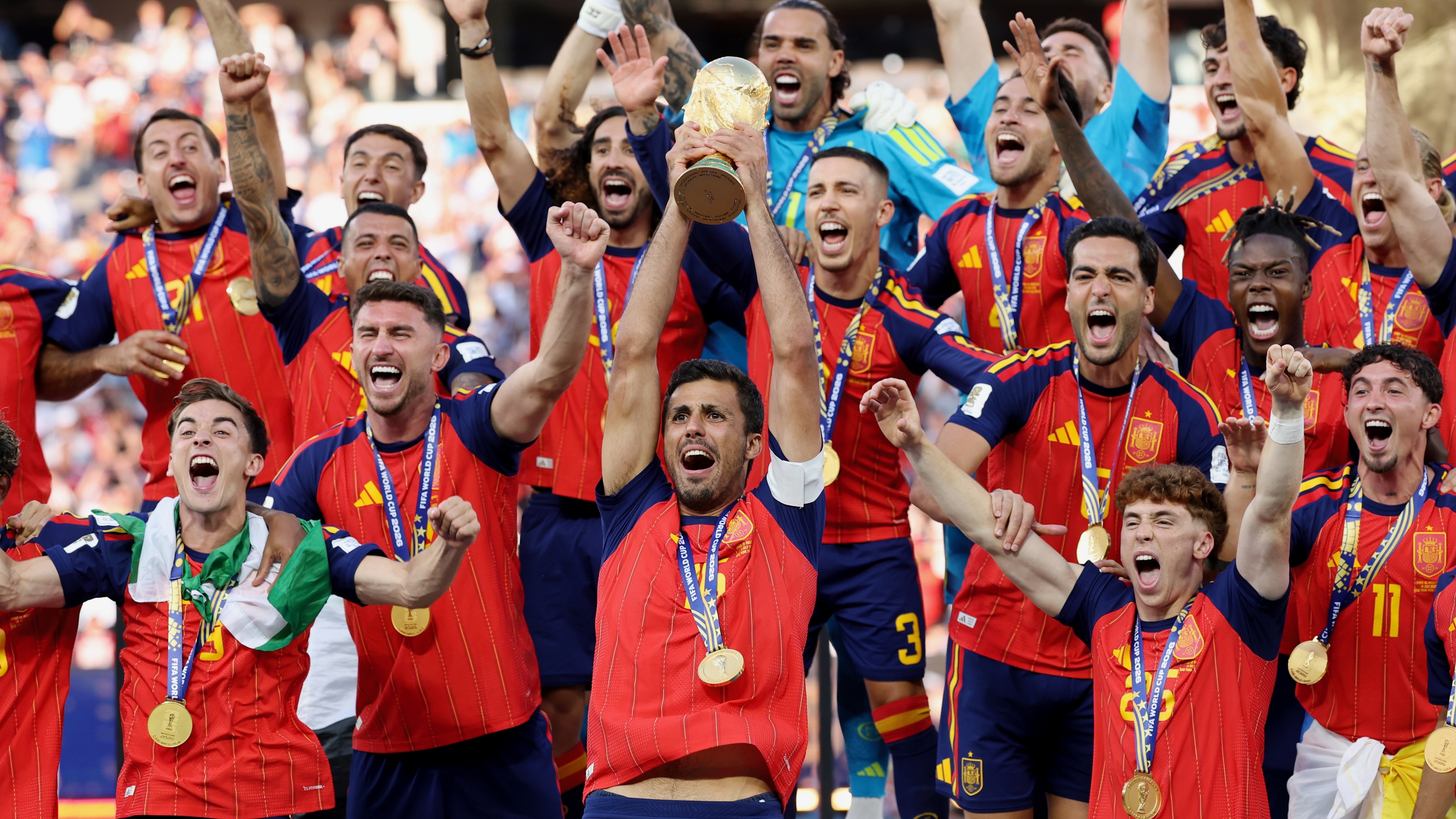 2026 FIFA World Cup winners Spain.