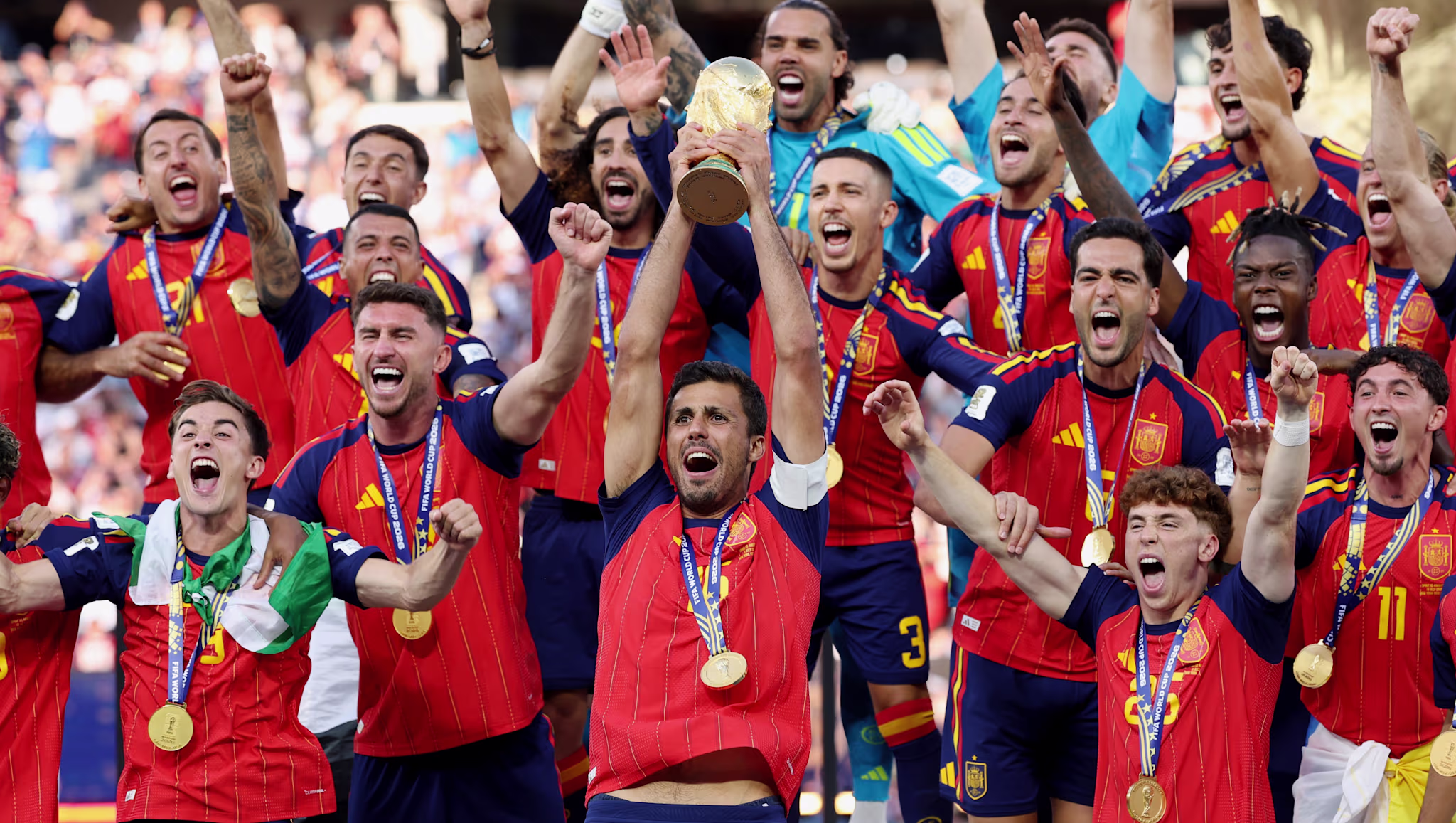 2026 FIFA World Cup winners Spain.