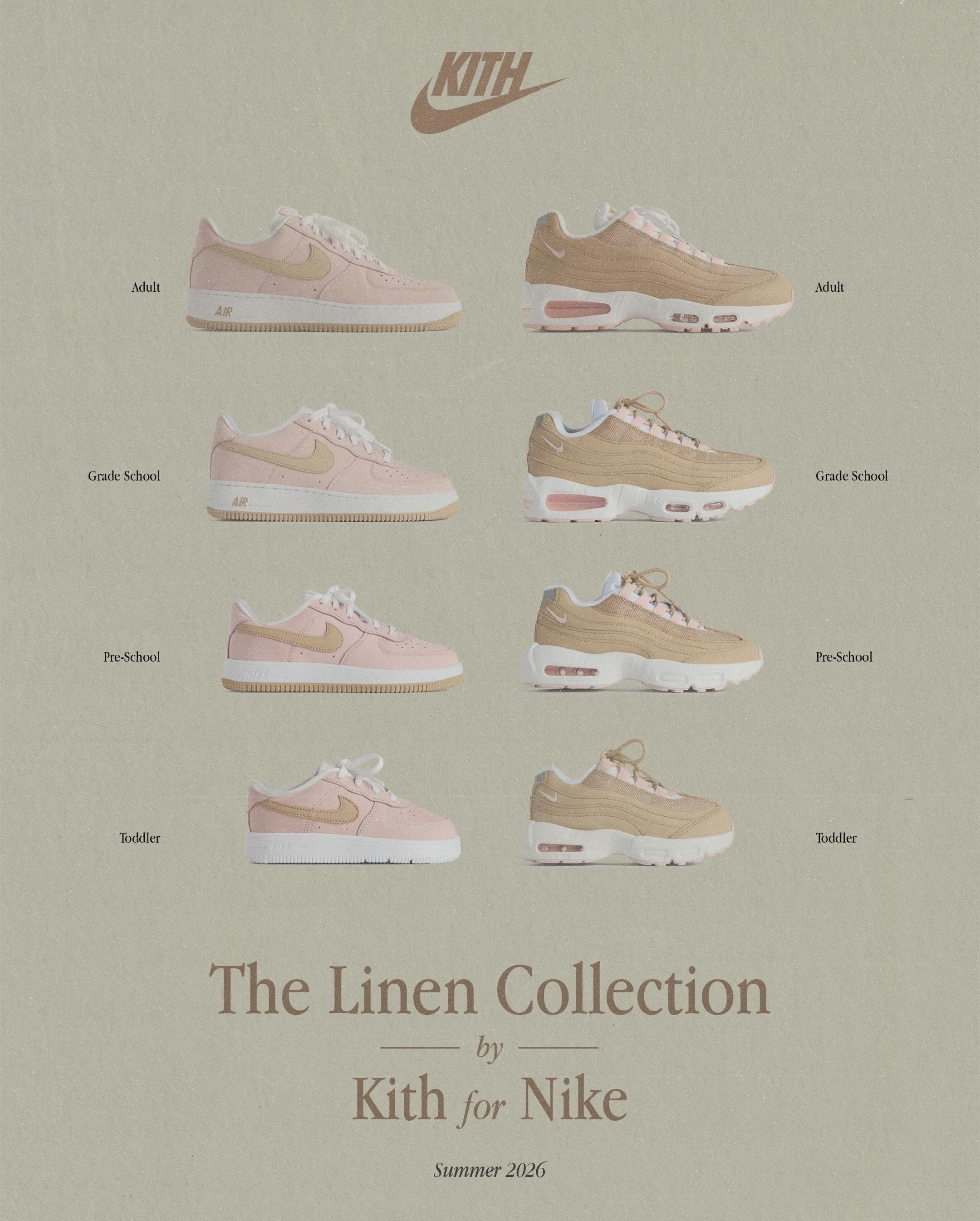 Kith for Nike 'Linen' collection