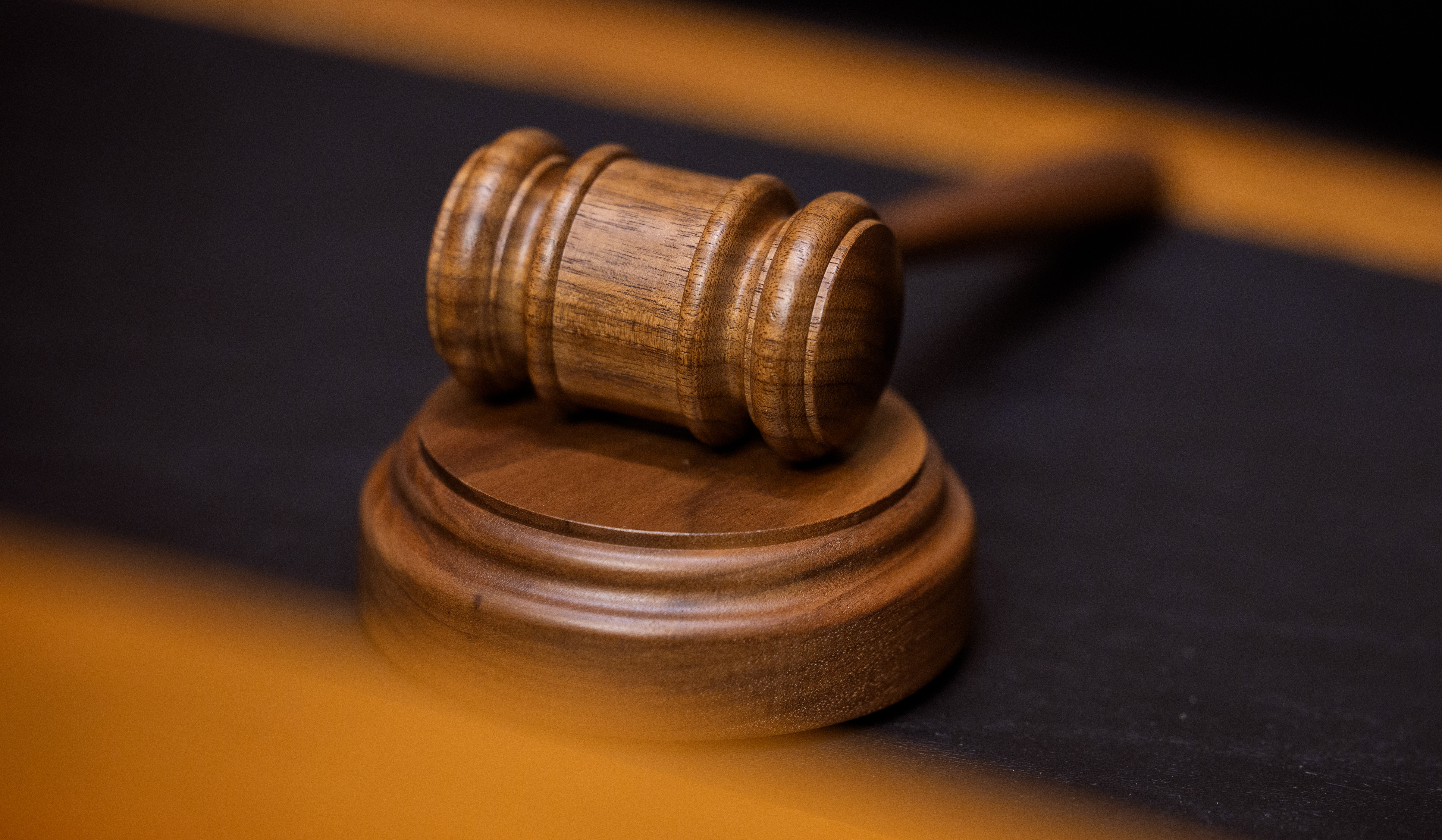 Judge's gavel.