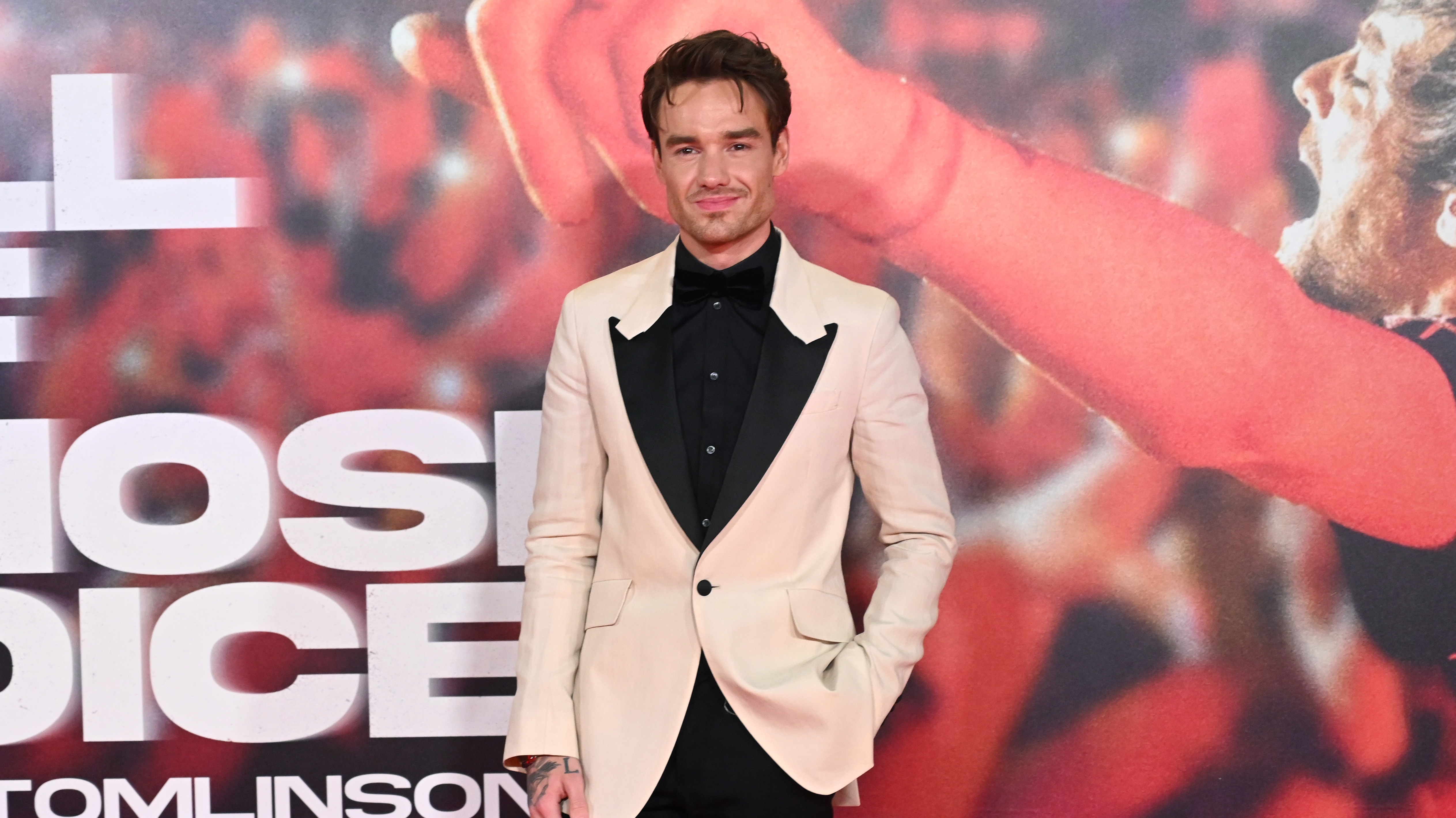 Liam Payne arrives at the "All Of Those Voices" UK Premiere.