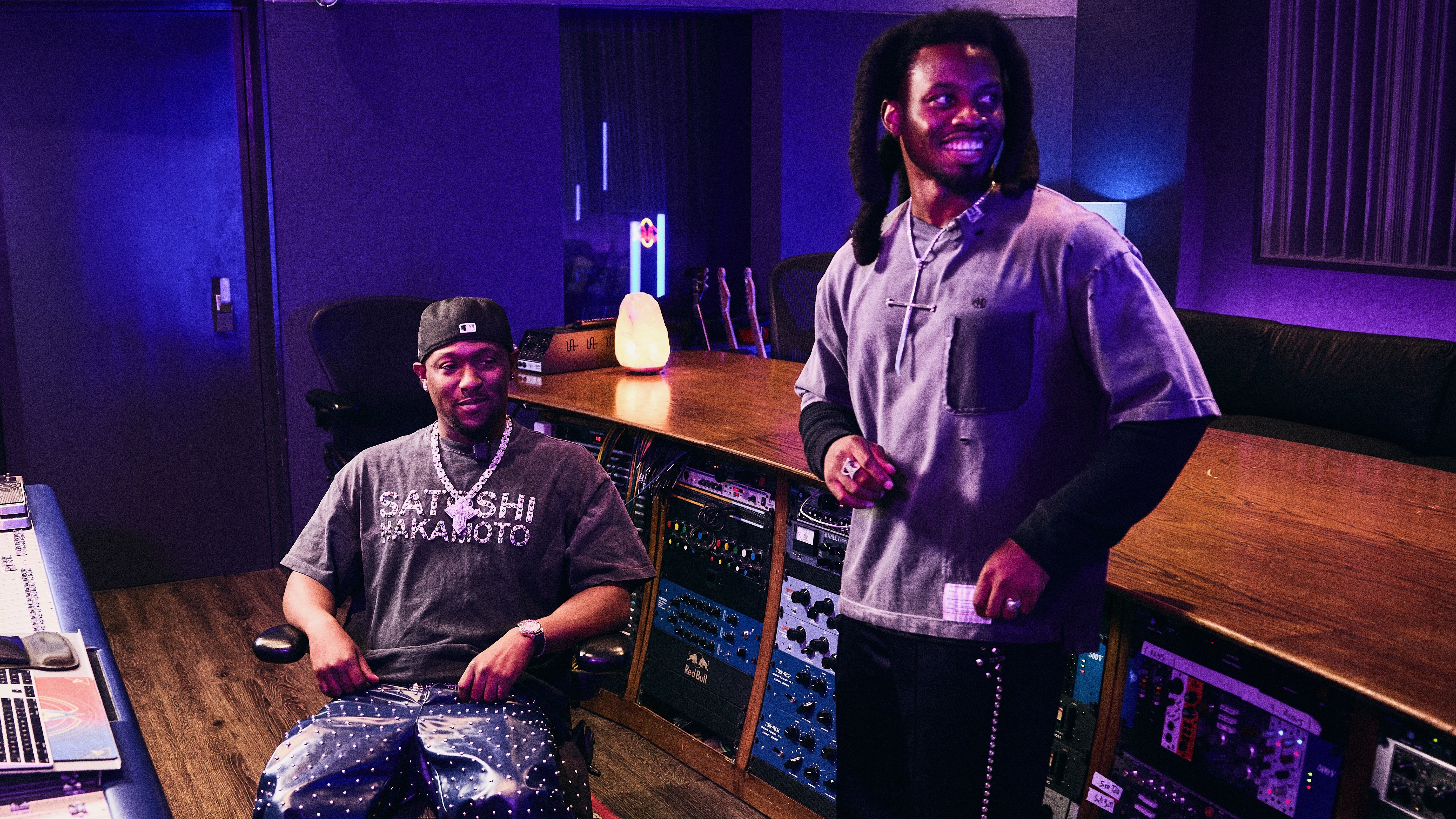 (L-R) Hit-Boy and Denzel Curry.