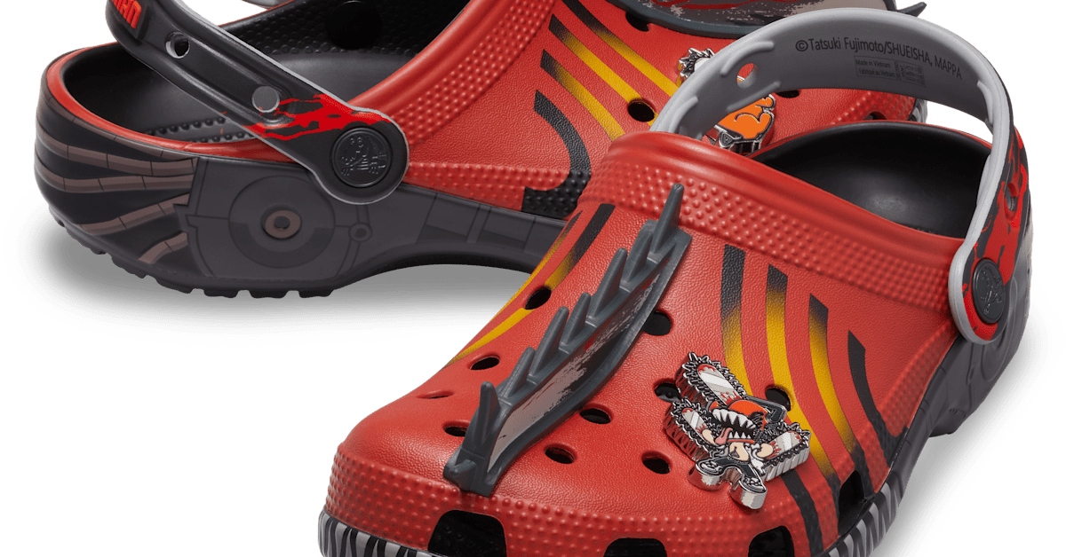 Chainsaw Man x Crocs via Complex