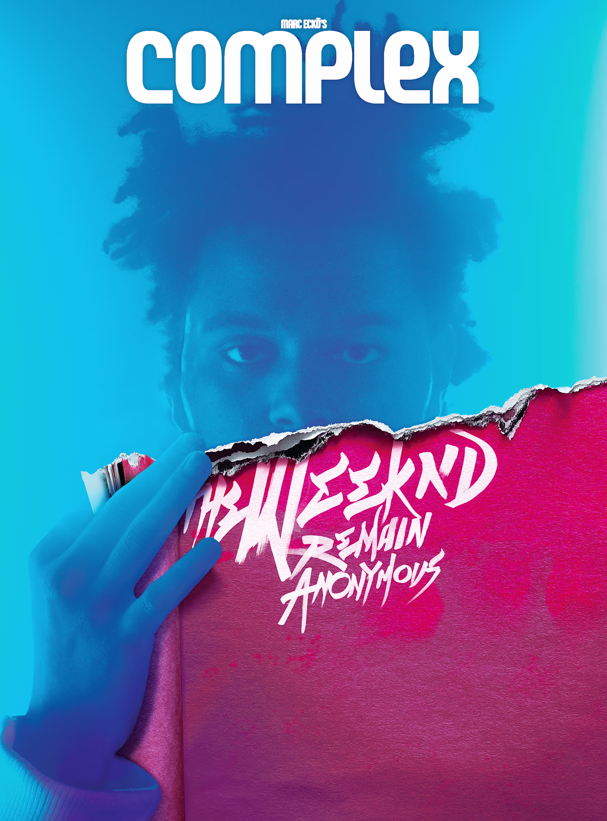 Abel Tesfaye, aka The Weeknd, photographed for Complex in 2013.