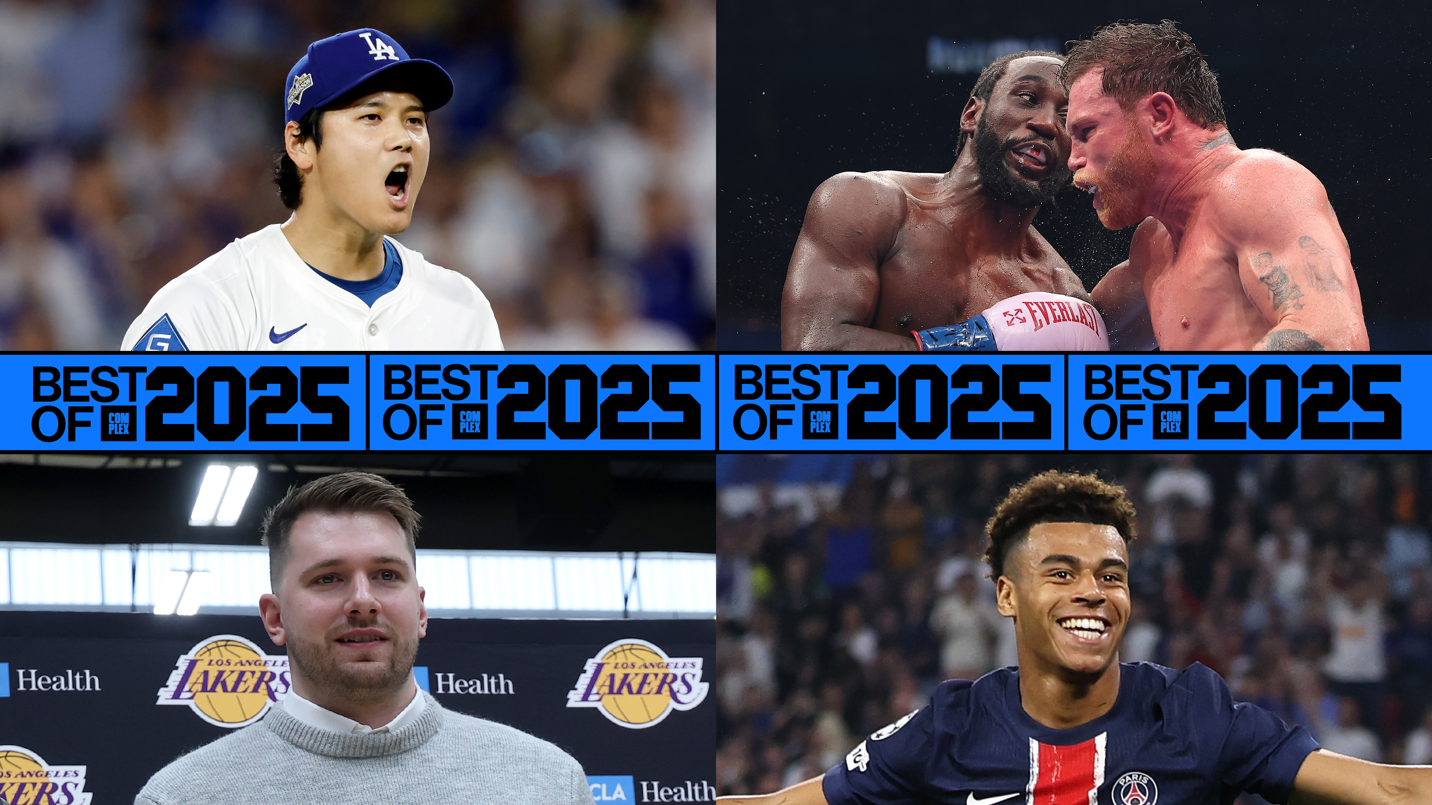 Shohei Ohtani, Canelo and Crawford, Desire Doue, and Luka Doncic