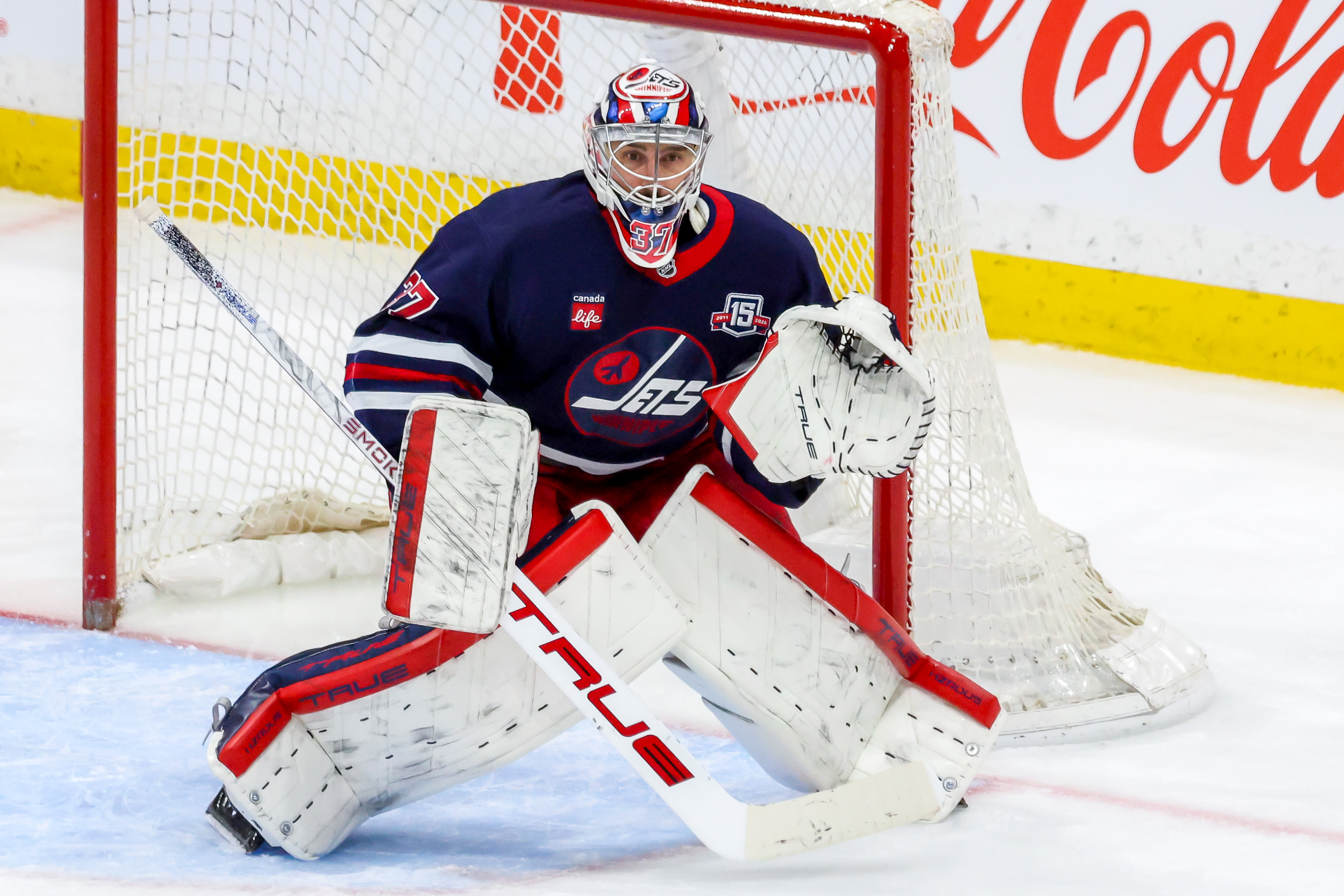 Connor Hellebuyck NHL trade rumors Devils Sabres Mammoth