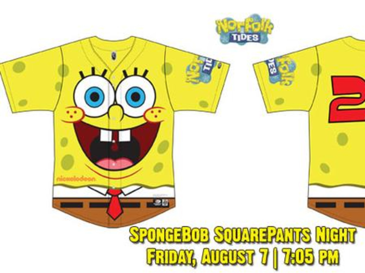 A Minor League Baseball Team Is Going to Wear SpongeBob Squarepants