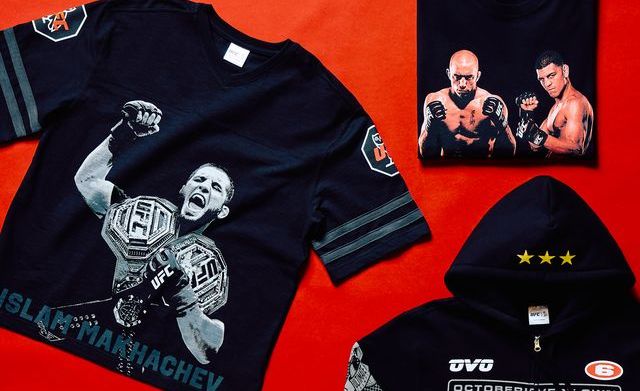 UFC x OVO clothing collection