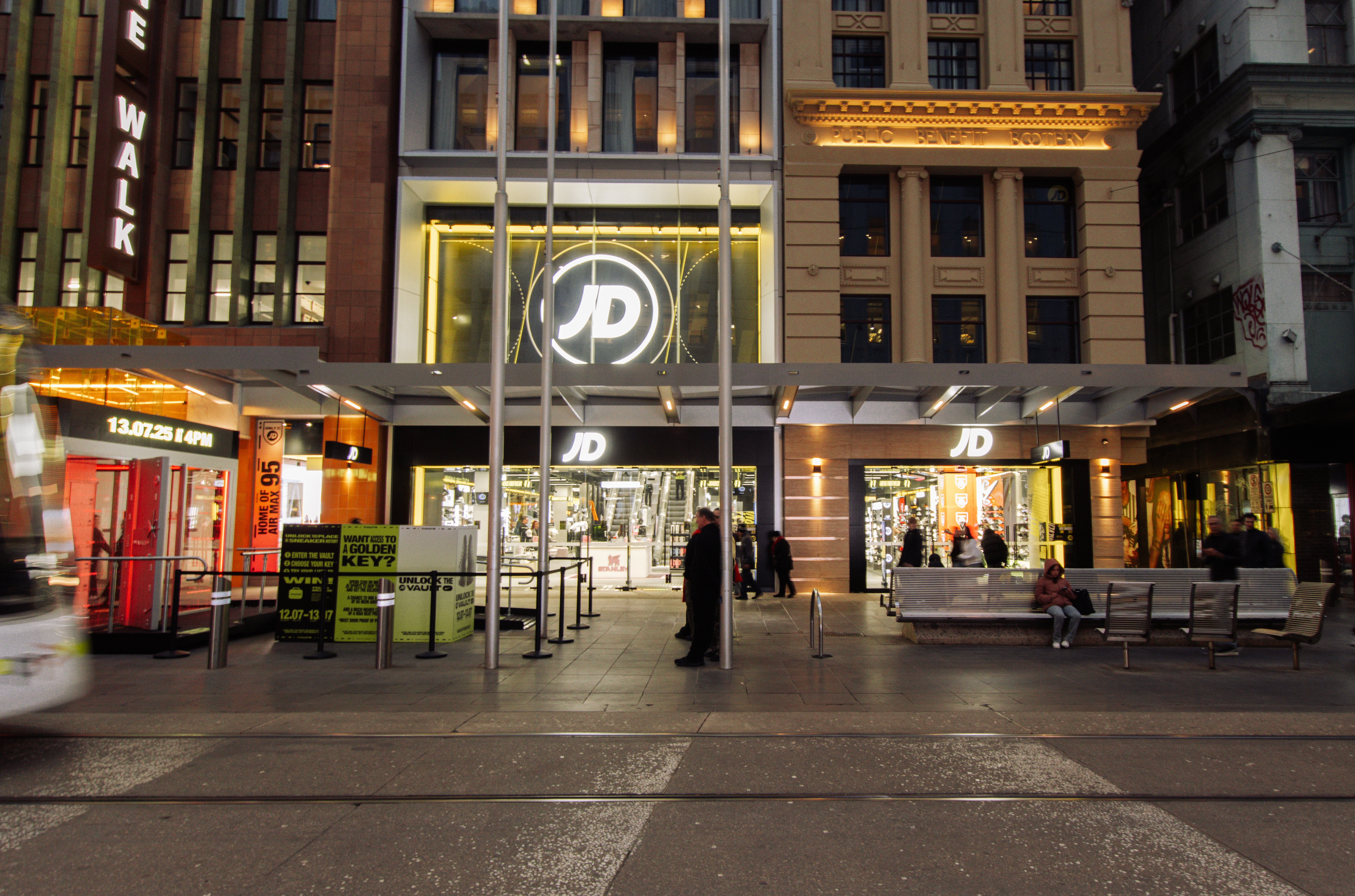 JD Sports Unveils Its Flagship Store in Bourke Street Mall