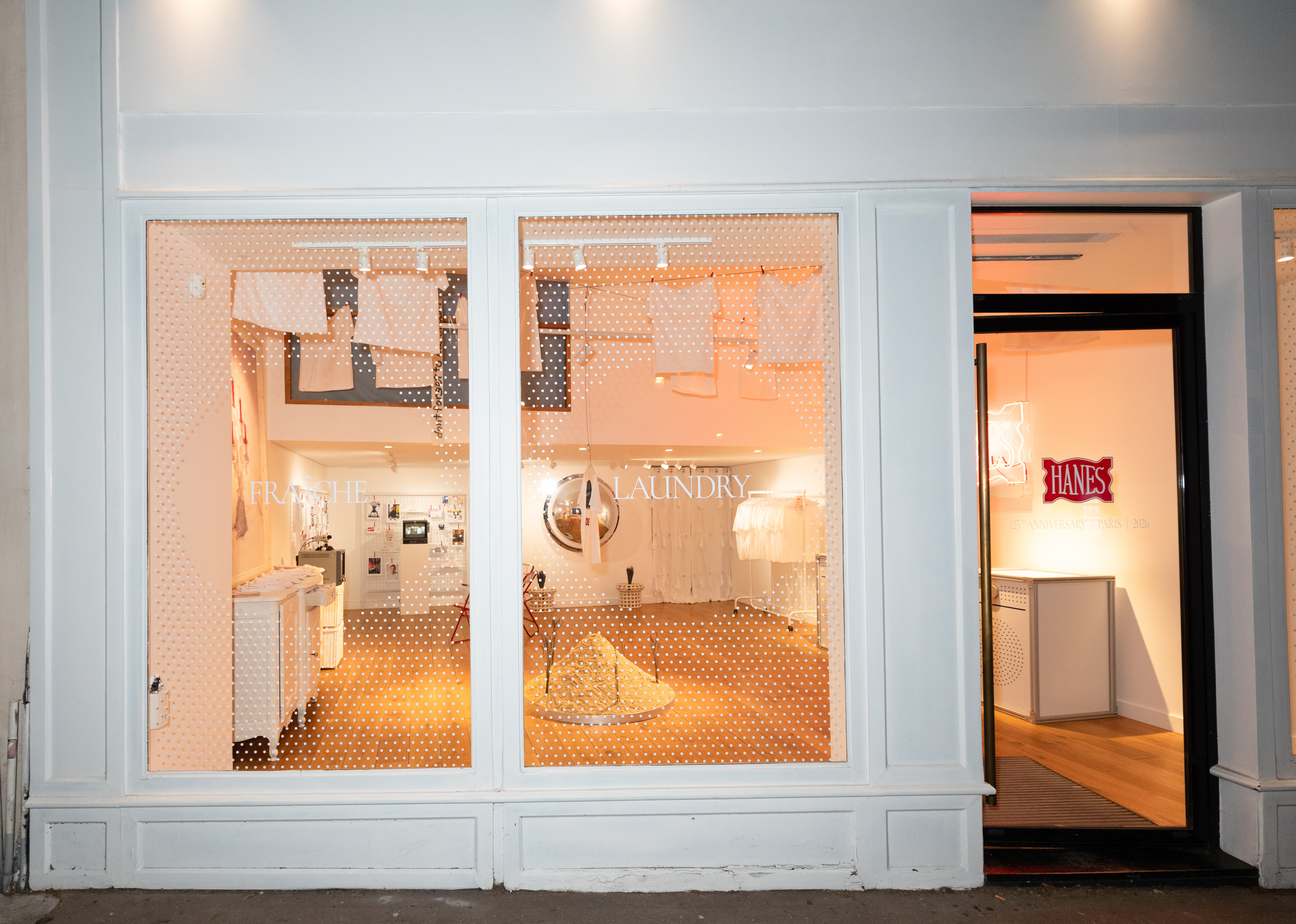 Hanes Celebrates 125 Years With Paris Concept Shop During Men's Fashion Week