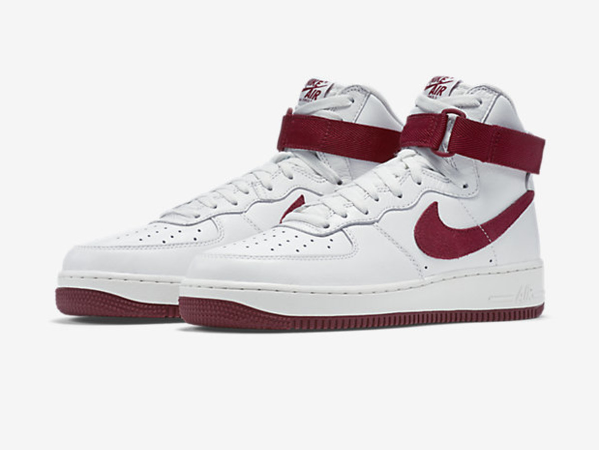 "White/Team Red" Nike Air Force 1 Color of the Month | Complex