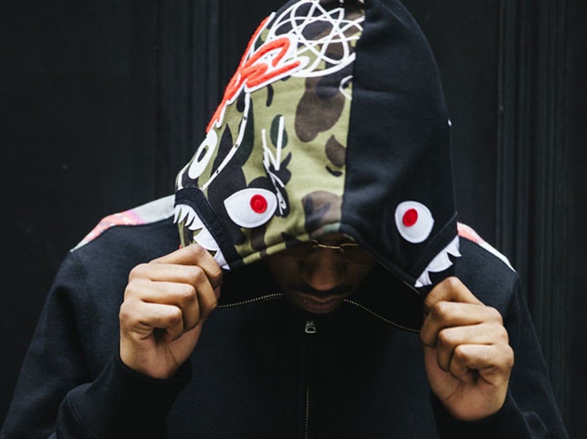 uptempo x bape