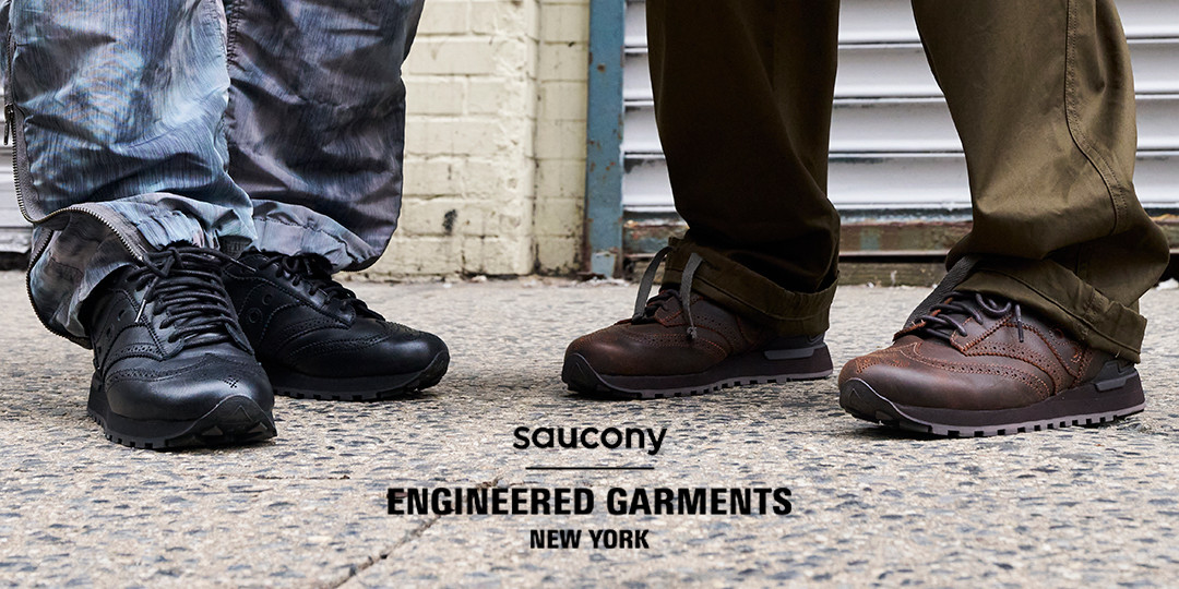 Engineered Garments x Saucony Shadow Wingtip Release Date