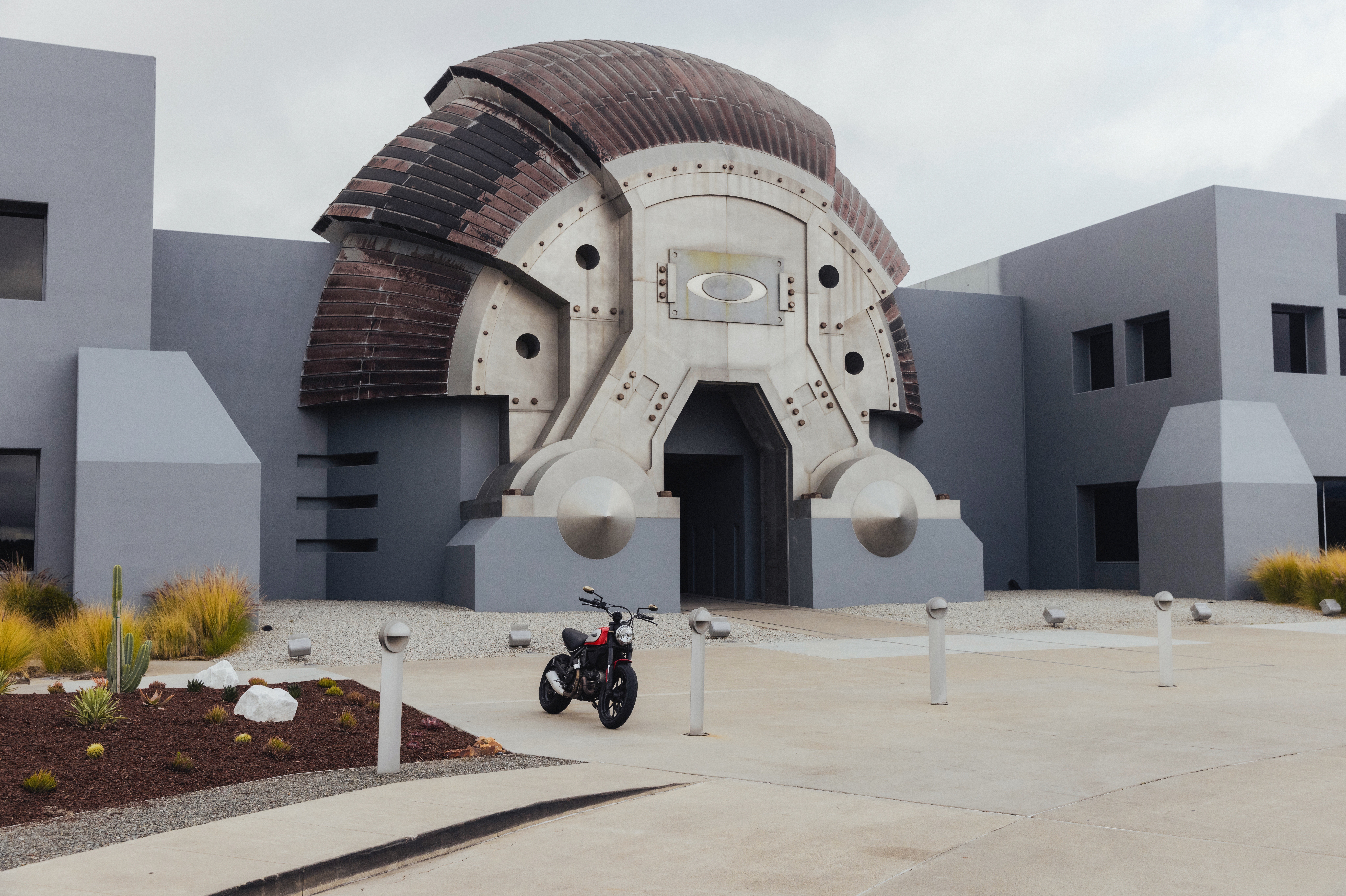 Oakley's headquarters is located in Foothill Ranch in the California desert. Complex got a rare inside look at the futuristic facility. 