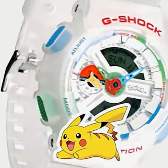 Casio's New G-SHOCK x Pokémon Watch Brings 30 Pocket Monsters to