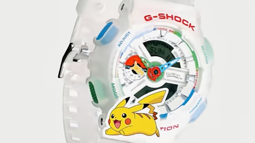 Casio's G-SHOCK x Pokémon watch.