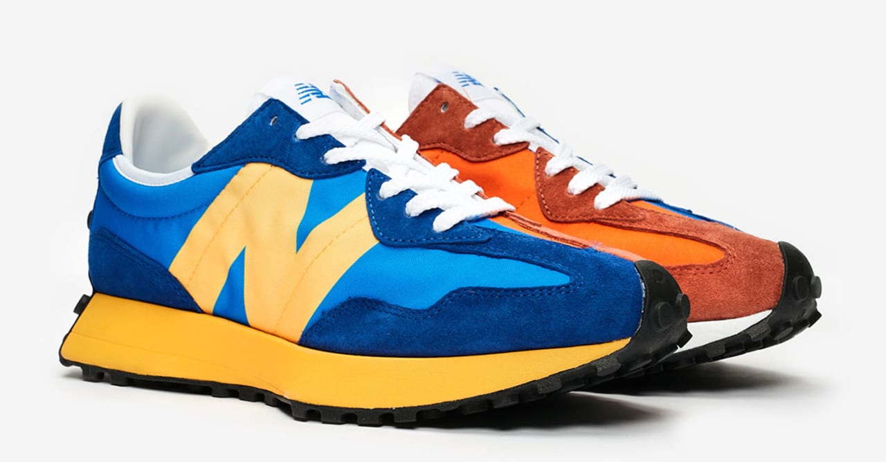 new balance 424 orange