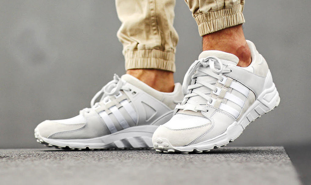 adidas EQT Running Support 93 Vintage White On-Foot S32150 | Sole Collector