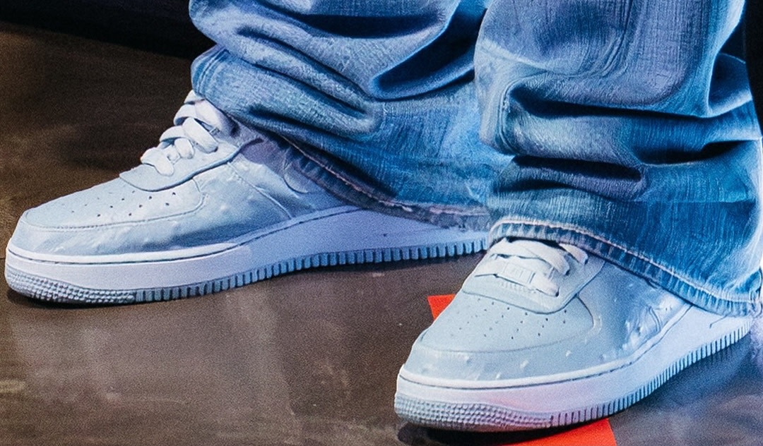 Travis Scott 'Ice Blue' Nike Air Force 1 Low