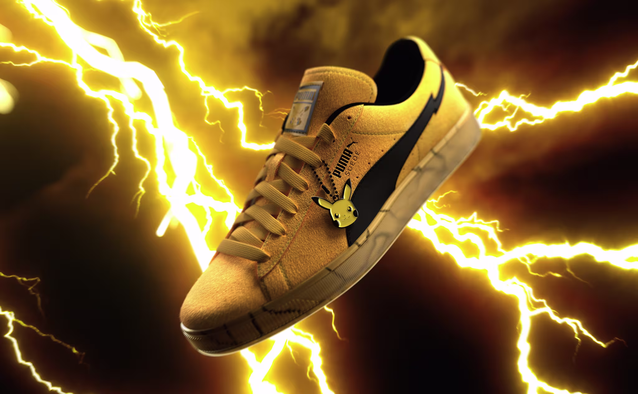 'Pikachu' Puma Suede