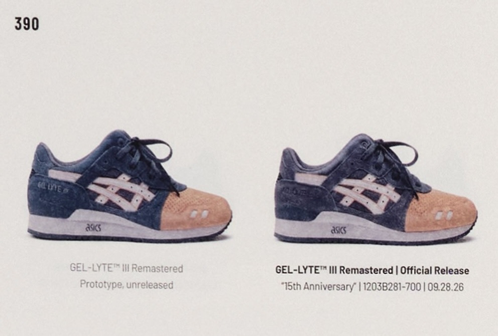 Ronnie Fieg x Asics Gel-Lyte 3 'Salmon Toe'