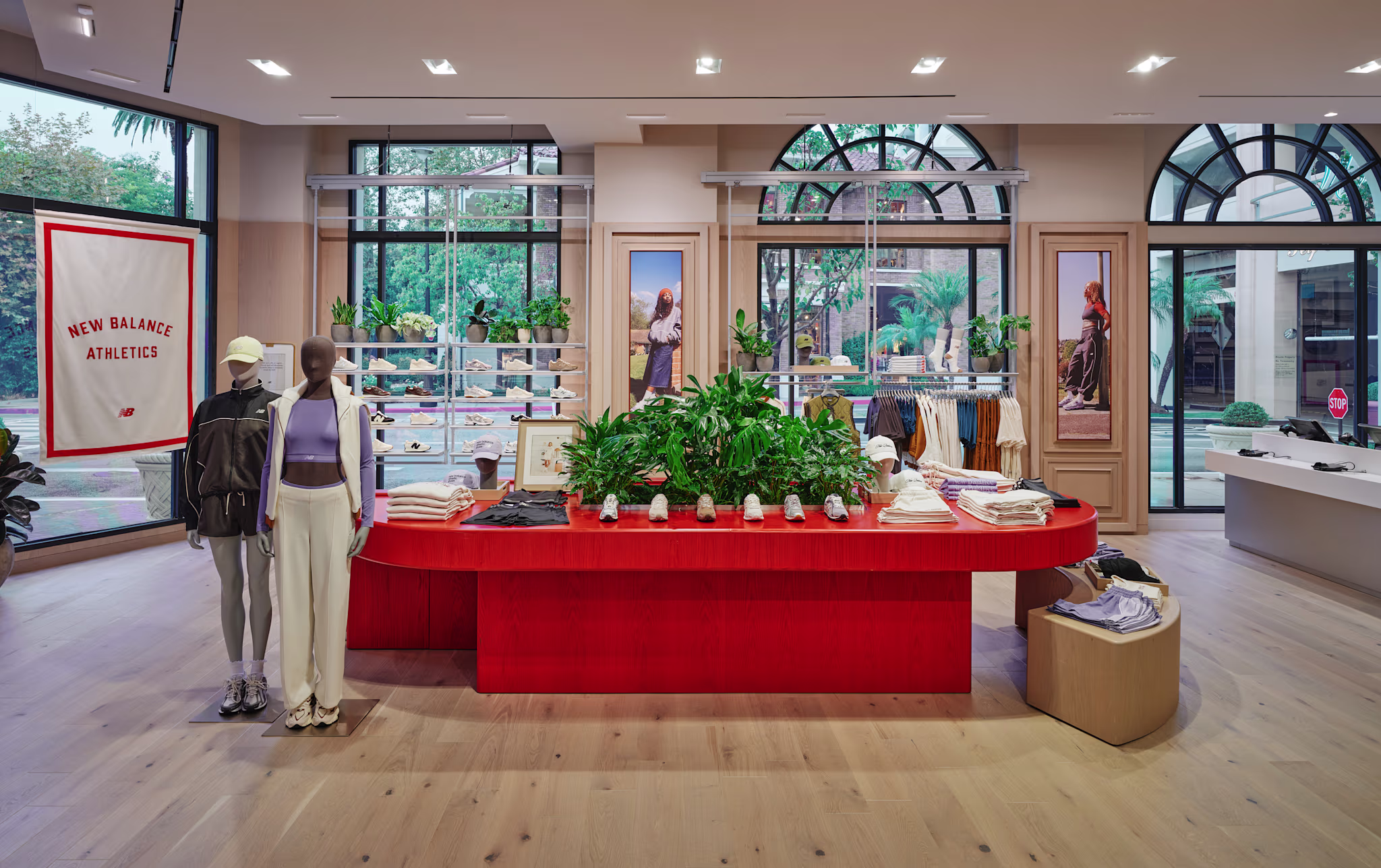 New Balance store.