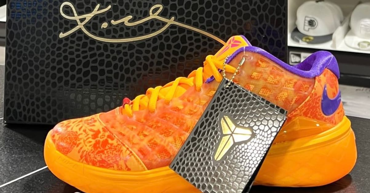 First Look at the 'Mamba Eternos' Nike Kobe 3 Low