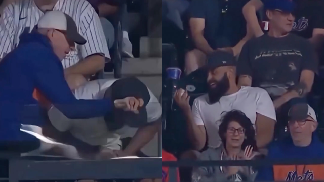 New York Mets Fan Shows No Remorse As He Steals Ball From Older Guy