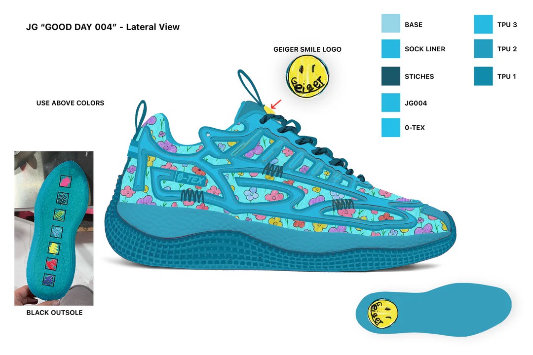 This John Geiger Shoe Was Designed by a 7th Grader