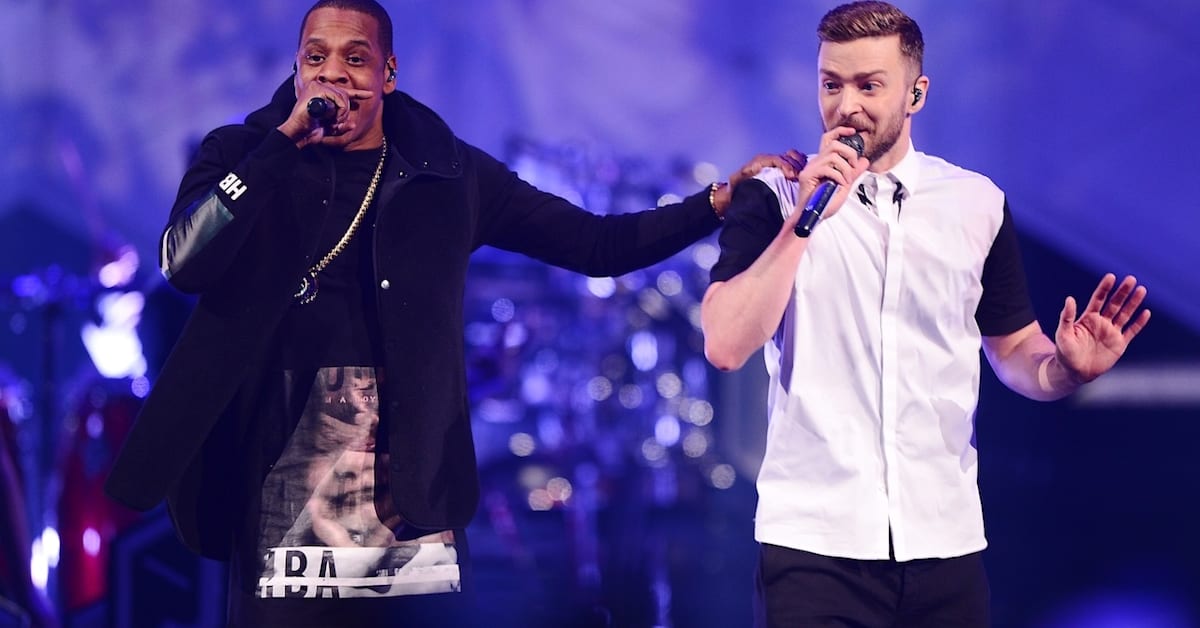 Justin Timberlake Crashes Jay-Z's Paris Stadium Show For 