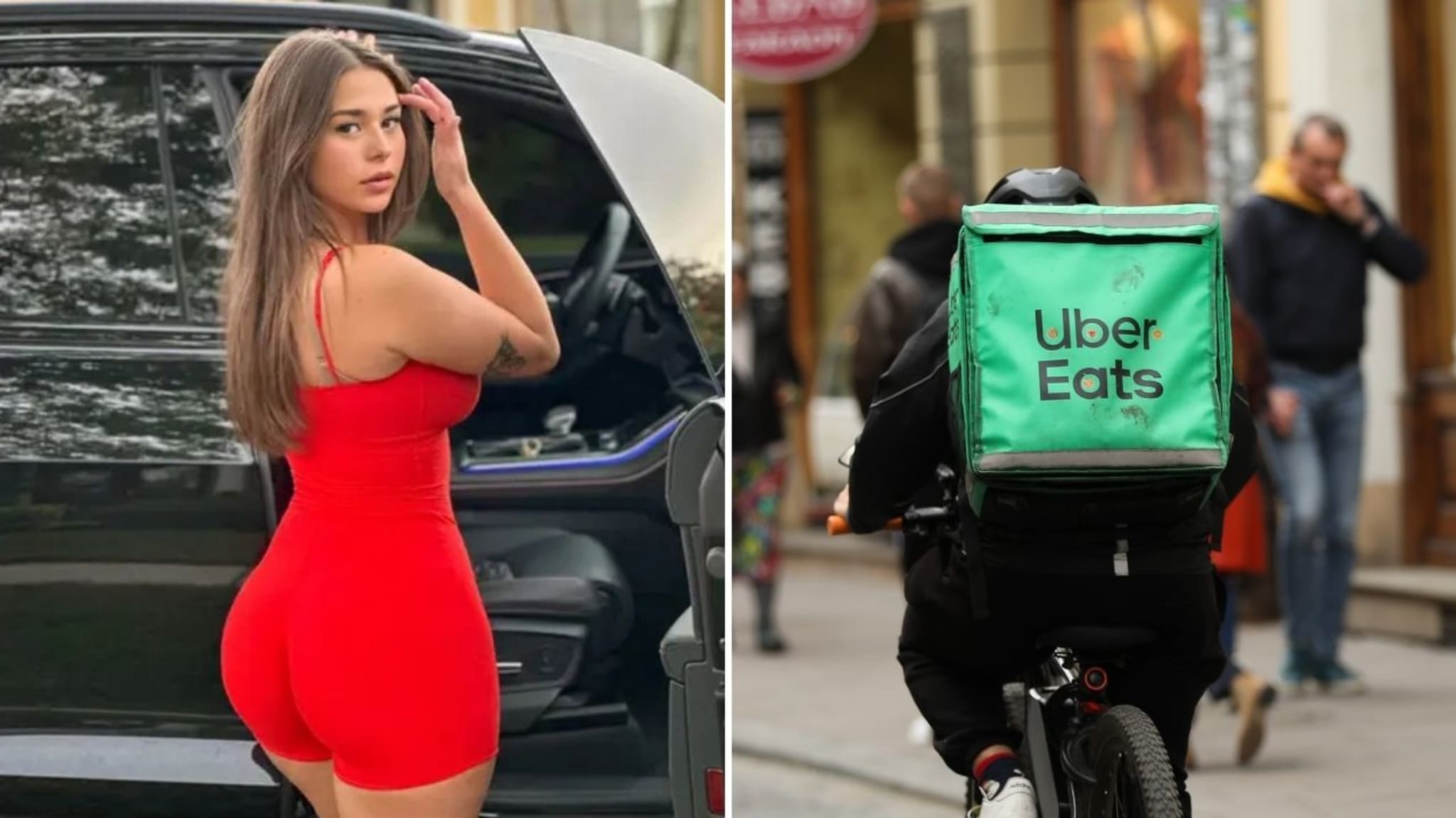 Uber's X account was allegedly caught messaging Sophie Rain in a mix-up