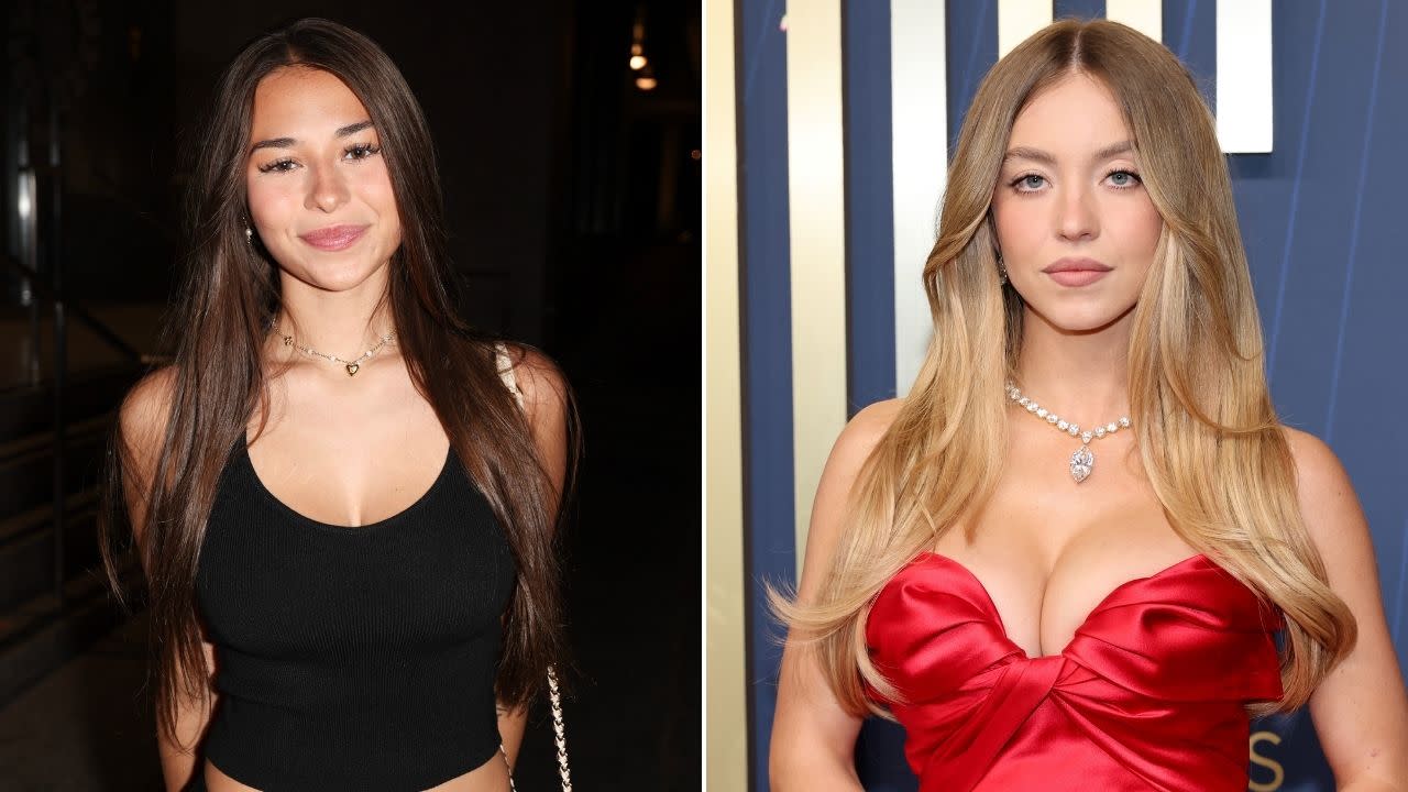Sophie Rain says Sydney Sweeney would be 'good competition.'