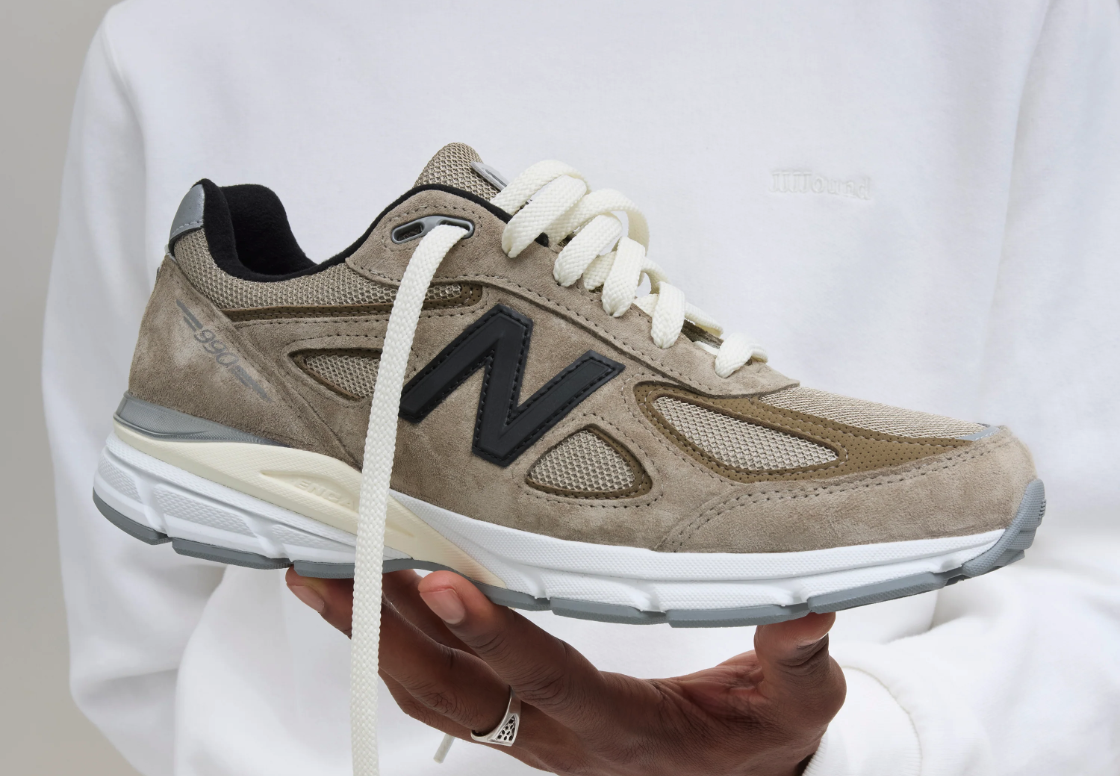 JJJJound New Balance 990v4 'Mushroom' Collab Preorder